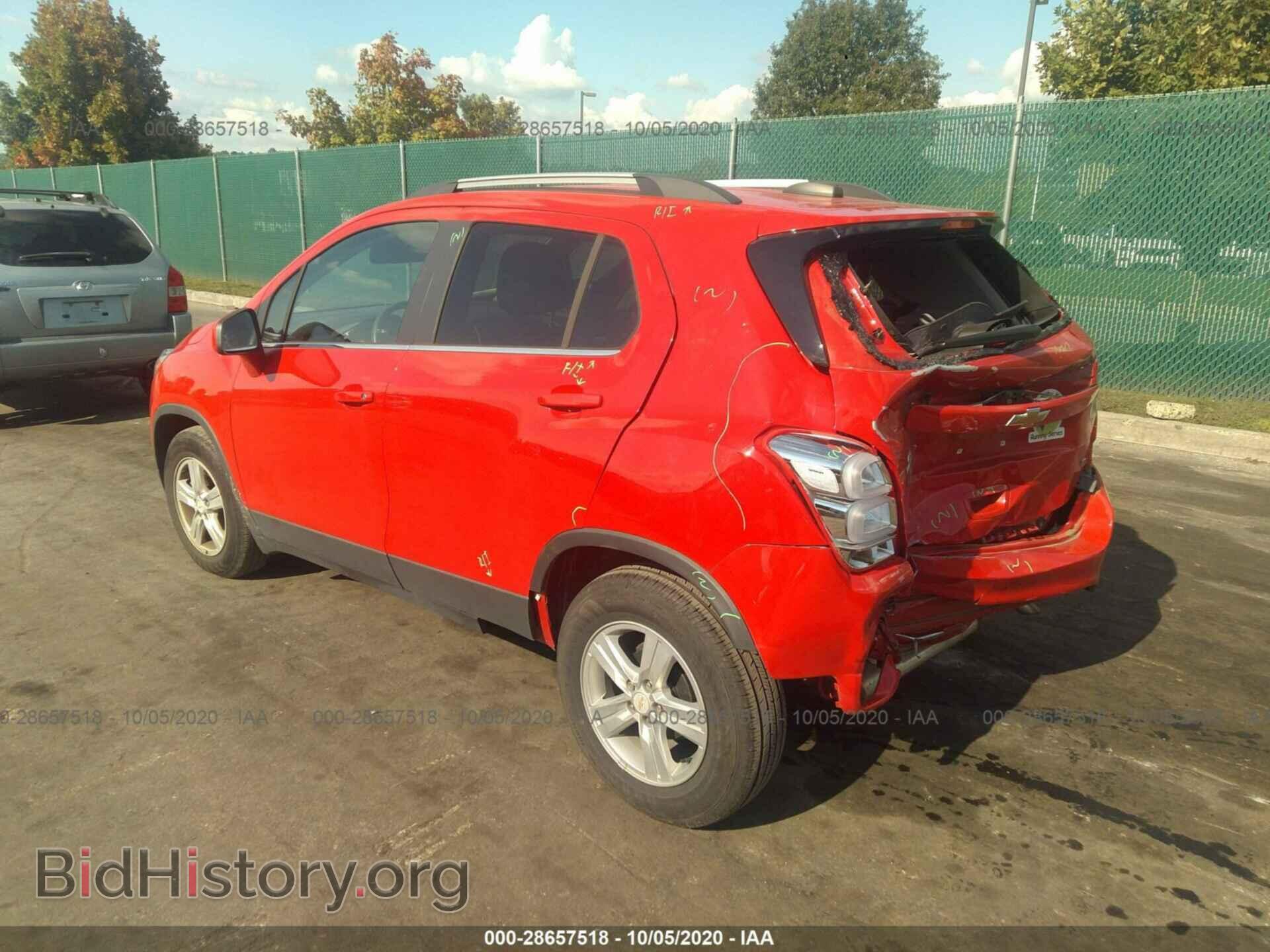 2017 CHEVROLET TRAX - VIN: 3GNCJLSB3HL237128 - Photo 3