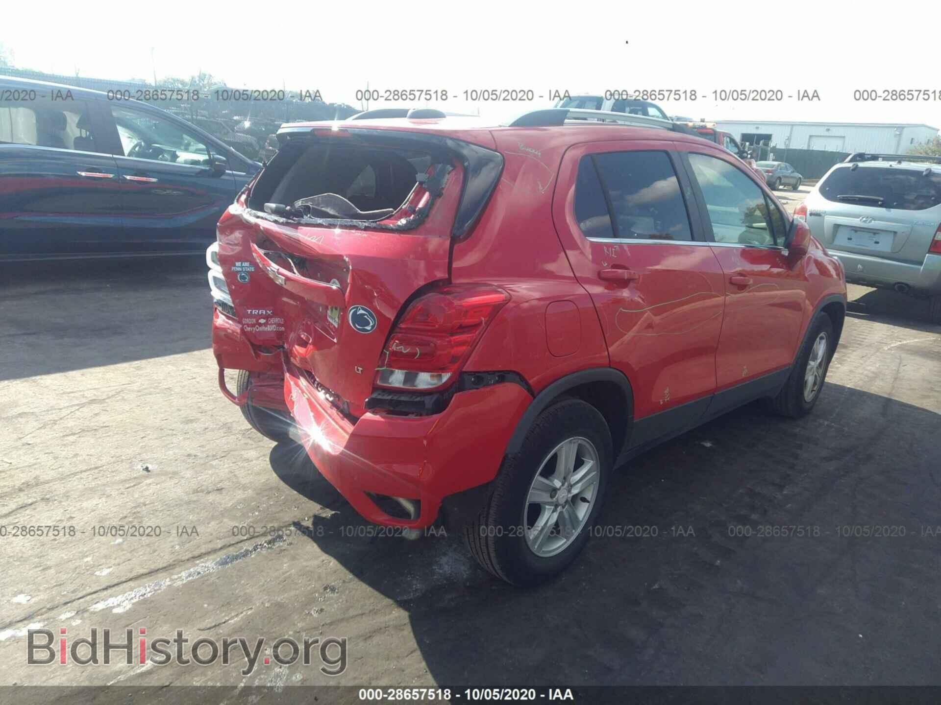 2017 CHEVROLET TRAX - VIN: 3GNCJLSB3HL237128 - Photo 4