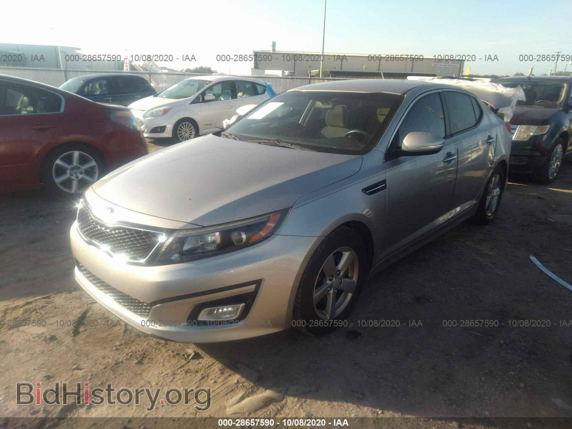 2015 KIA OPTIMA - VIN: 5XXGM4A77FG468577 - Фото 2