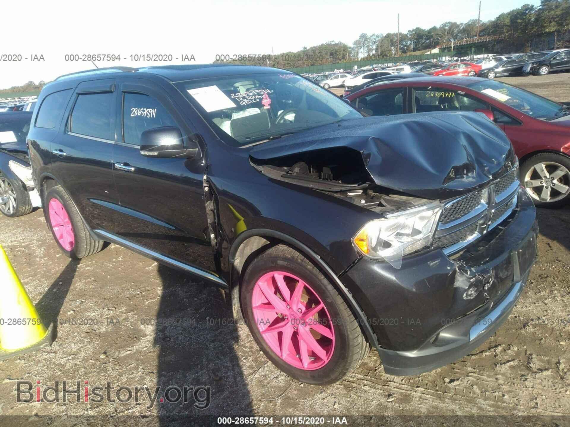 Photo 1C4RDJDG8DC674152 - DODGE DURANGO 2013