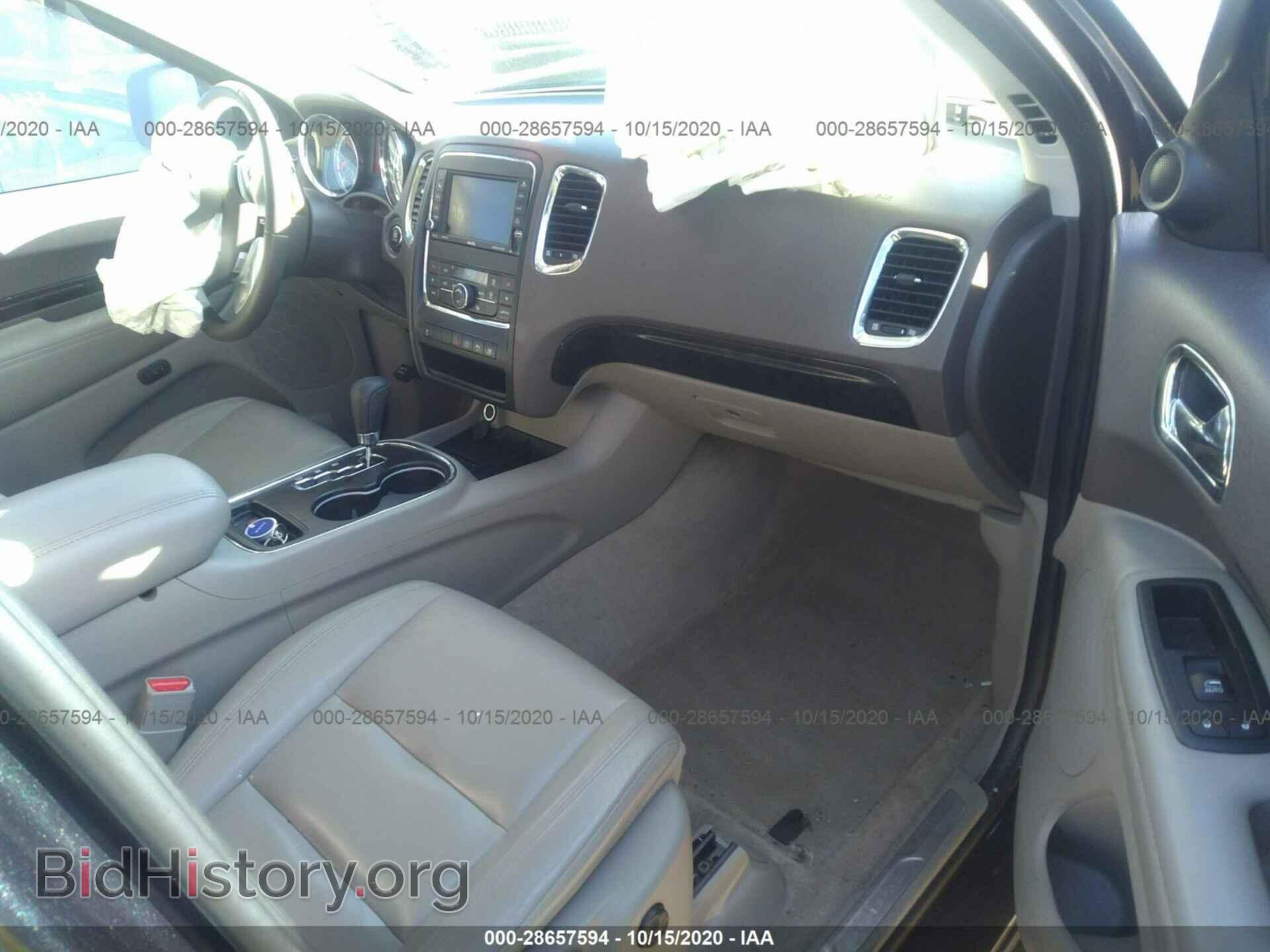 2013 DODGE DURANGO - VIN: 1C4RDJDG8DC674152 - Фото 5