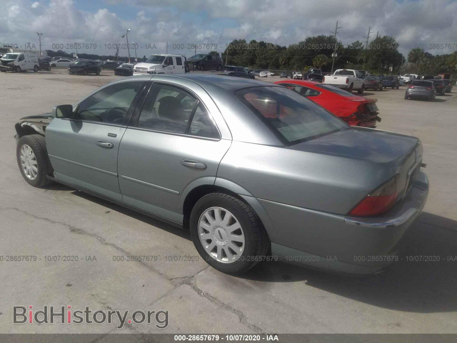 2004 LINCOLN LS - VIN: 1LNHM86S04Y679110 - Photo 3