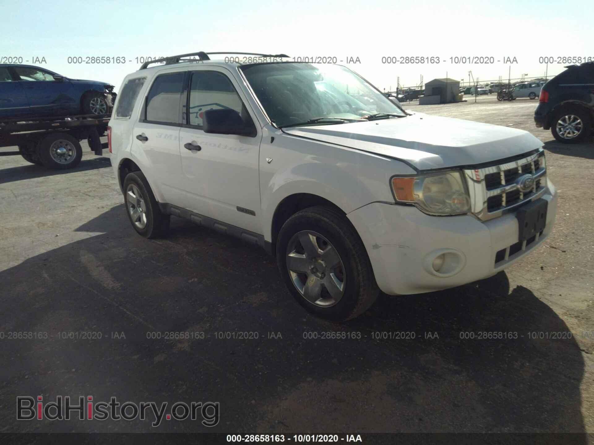 Фотография 1FMCU03128KB59989 - FORD ESCAPE 2008