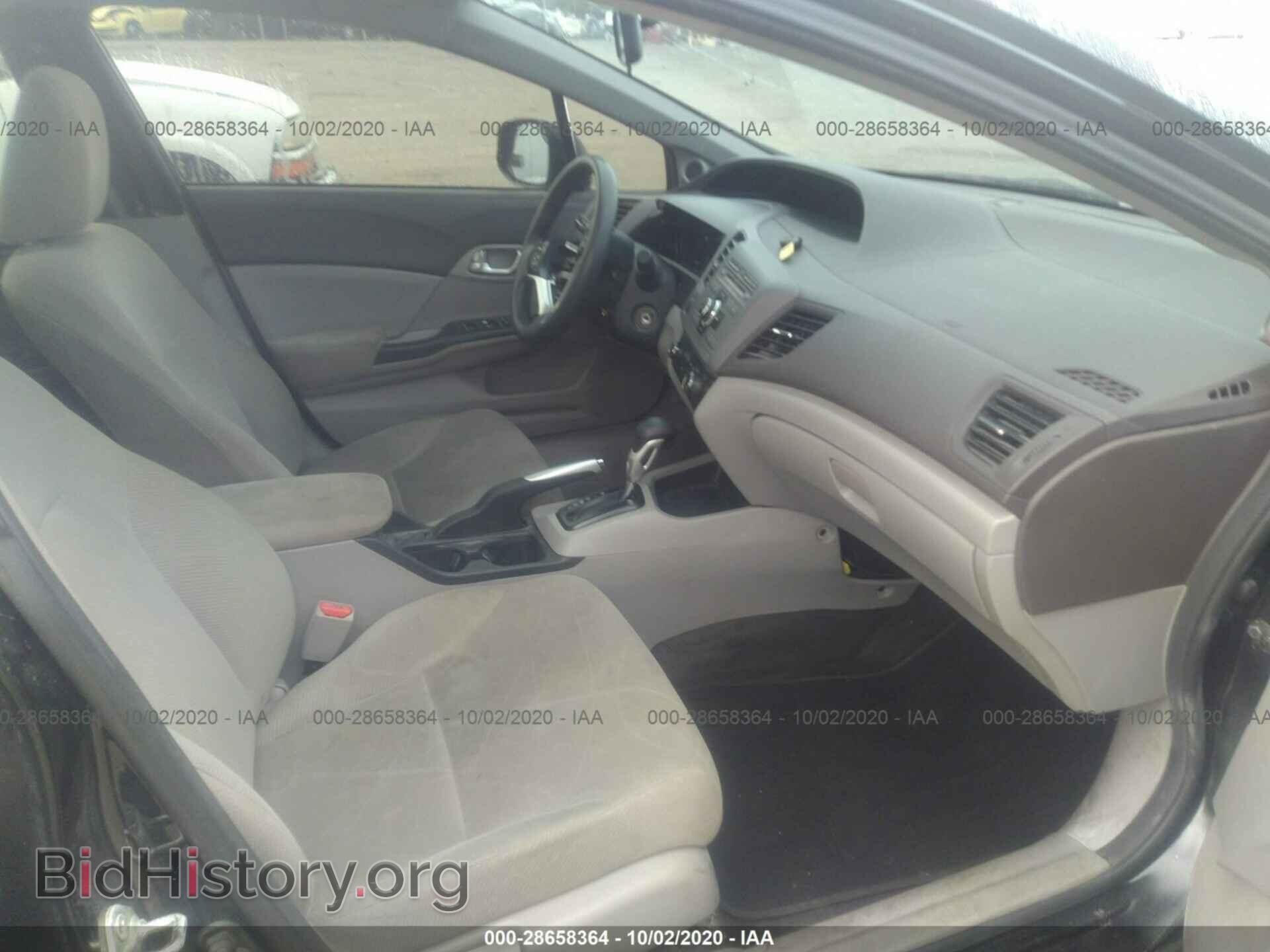 2012 HONDA CIVIC SDN - VIN: 2HGFB2F88CH321864 - Фото 5