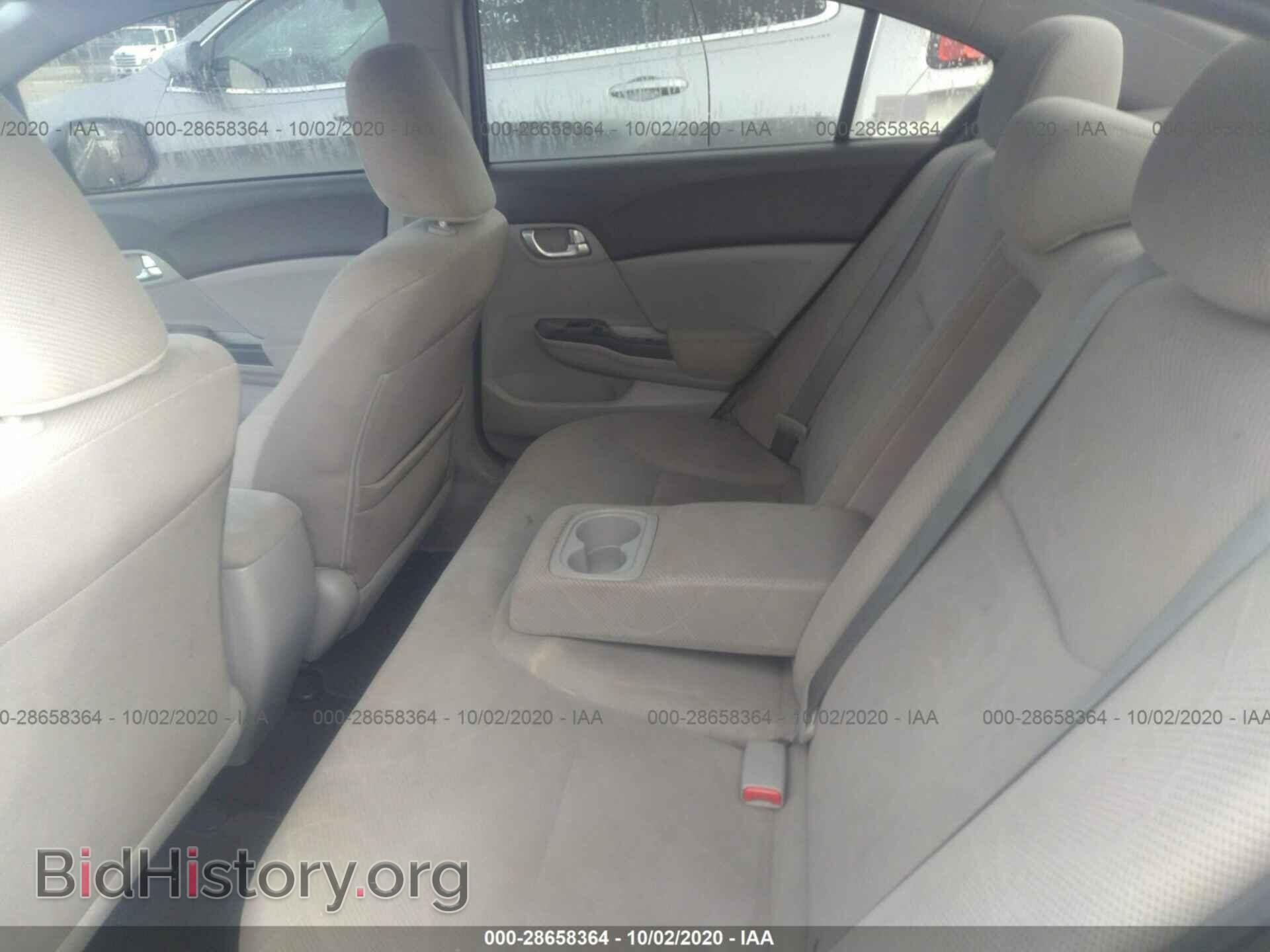 2012 HONDA CIVIC SDN - VIN: 2HGFB2F88CH321864 - Фото 8