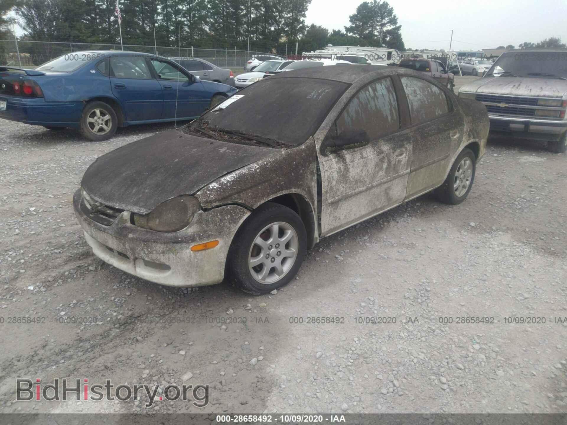 2002 DODGE NEON - VIN: 1B3ES46C52D606853 - Фото 2