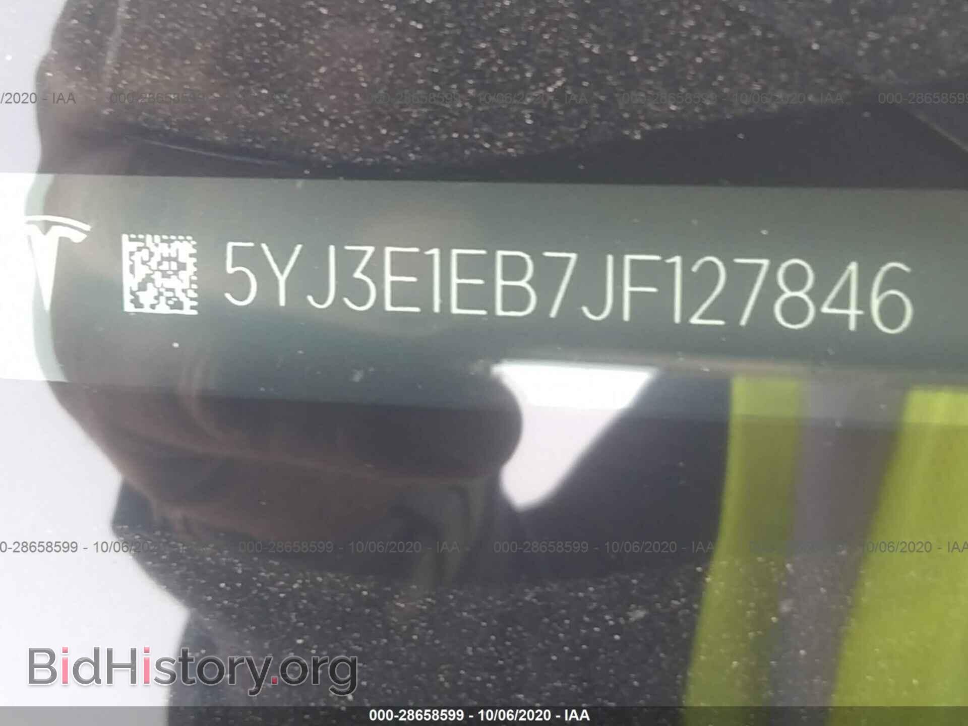 2018 TESLA MODEL 3 - VIN: 5YJ3E1EB7JF127846 - Photo 9