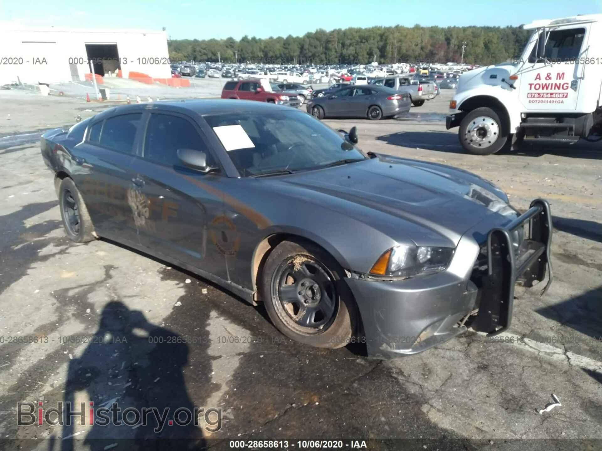 Photo 2C3CDXAT3CH237184 - DODGE CHARGER 2012