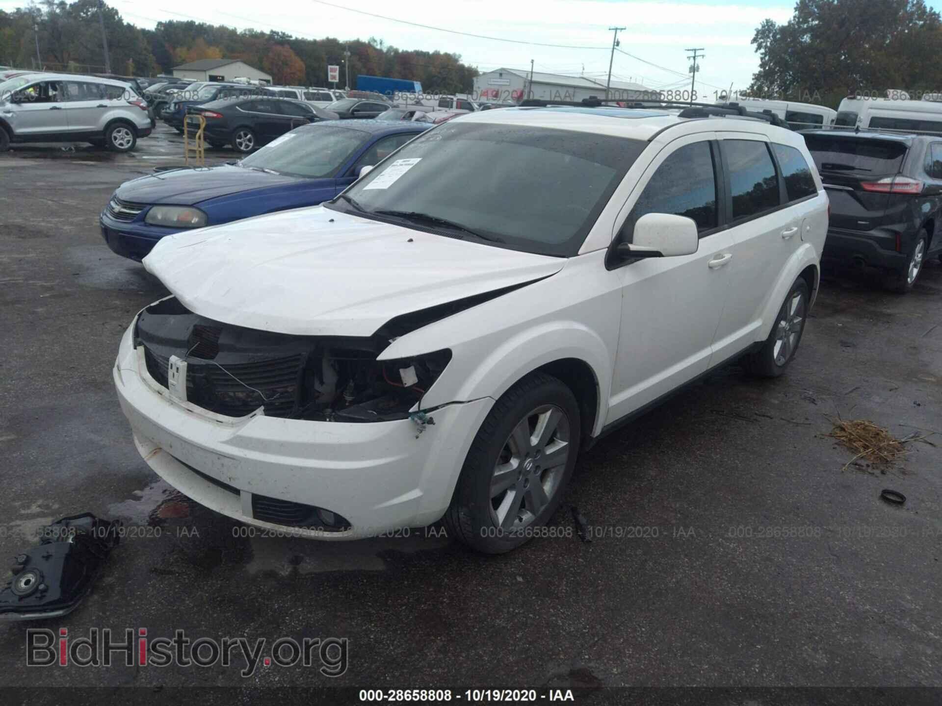 2010 DODGE JOURNEY - VIN: 3D4PH5FV3AT139277 - Фото 2