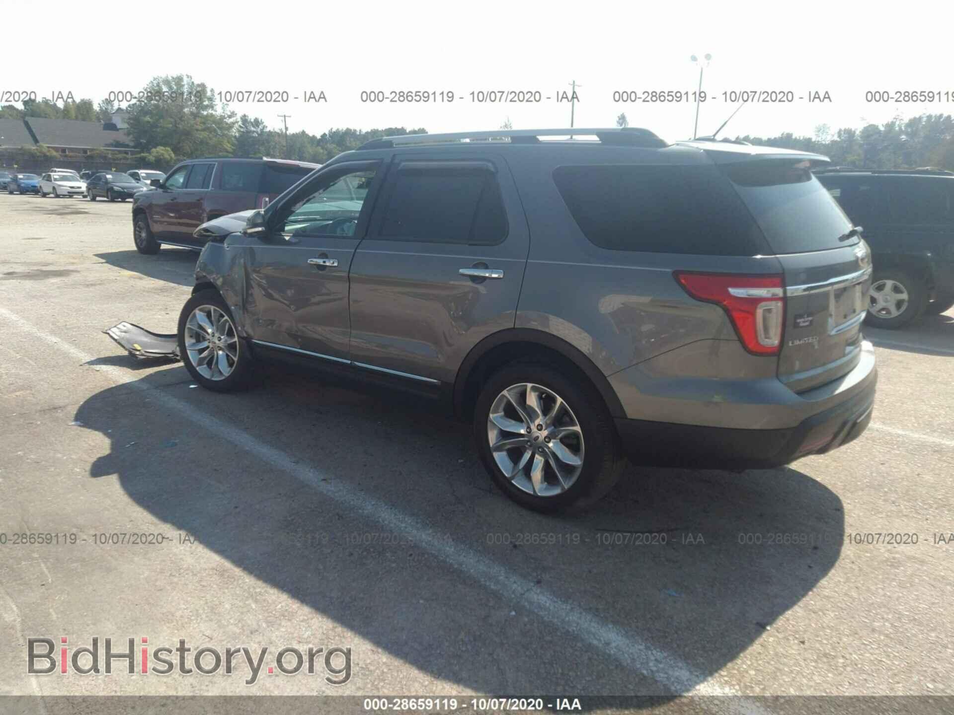 2014 FORD EXPLORER - VIN: 1FM5K7F82EGC44166 - Фото 3