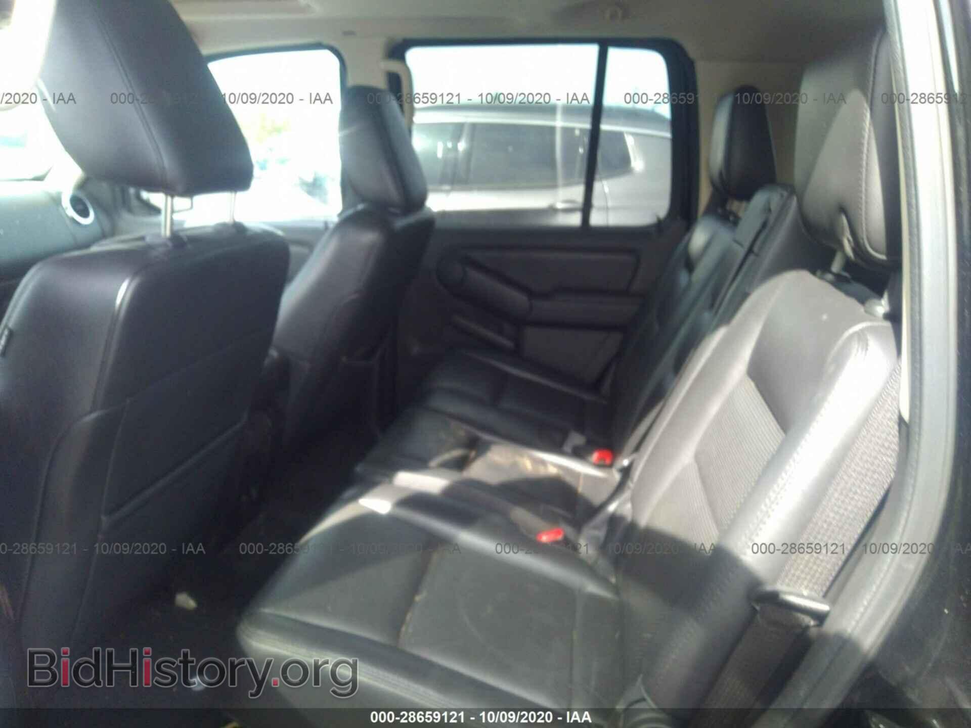 2010 FORD EXPLORER - VIN: 1FMEU7F83AUB06626 - Фото 8