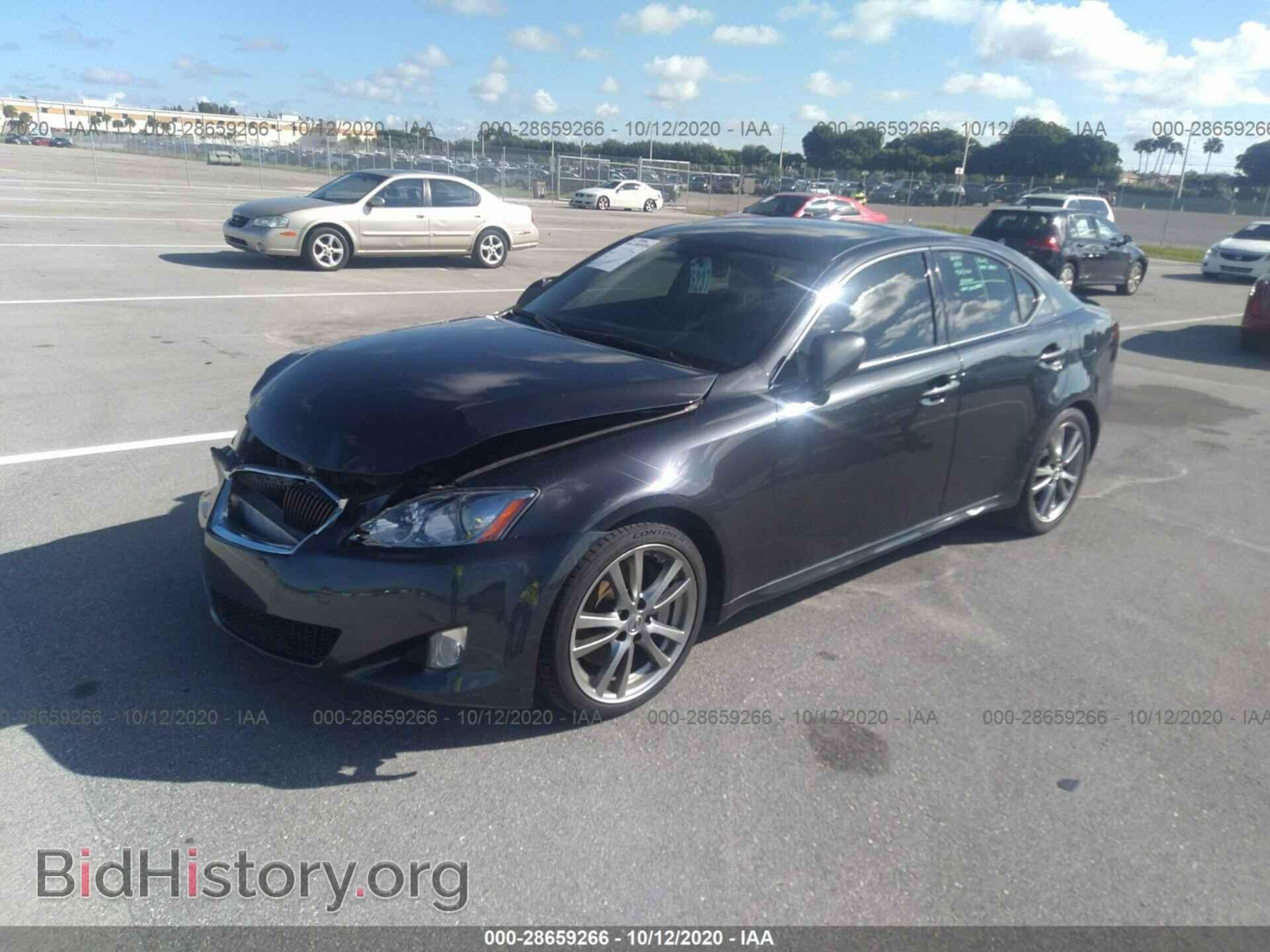 2008 LEXUS IS 350 - VIN: JTHBE262385019590 - Фото 2