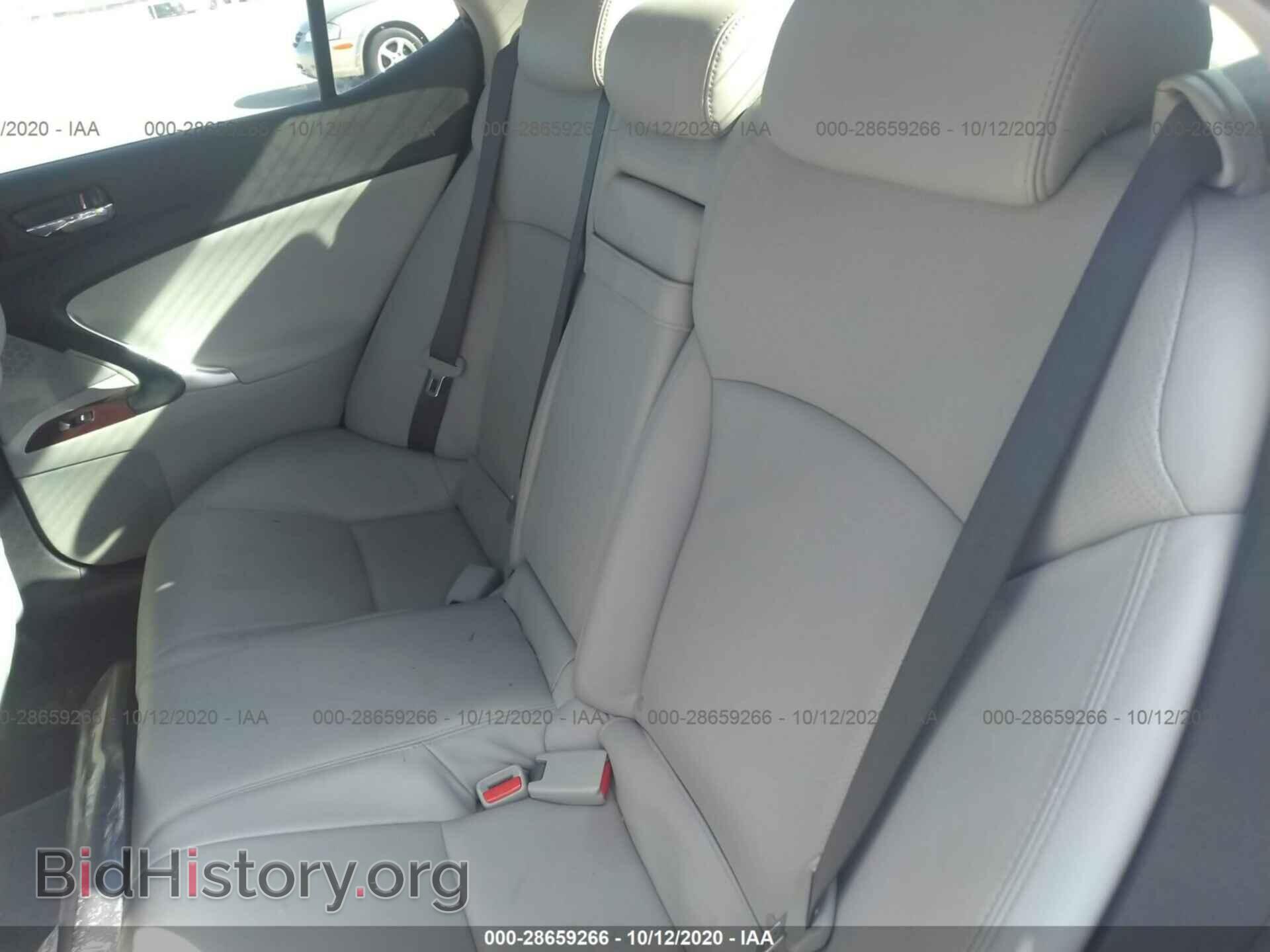 2008 LEXUS IS 350 - VIN: JTHBE262385019590 - Фото 8