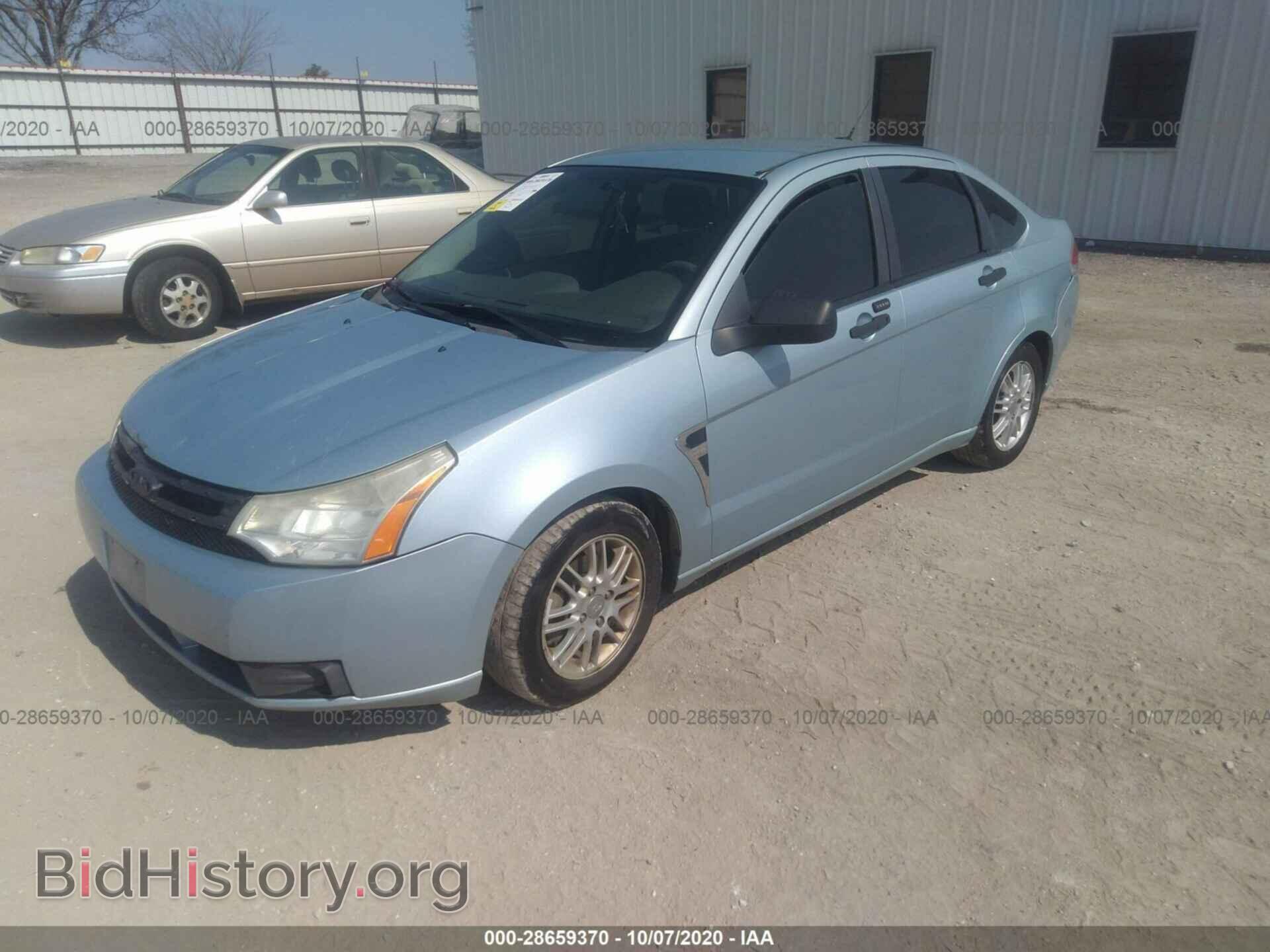 2008 FORD FOCUS - VIN: 1FAHP35N78W129064 - Фото 2