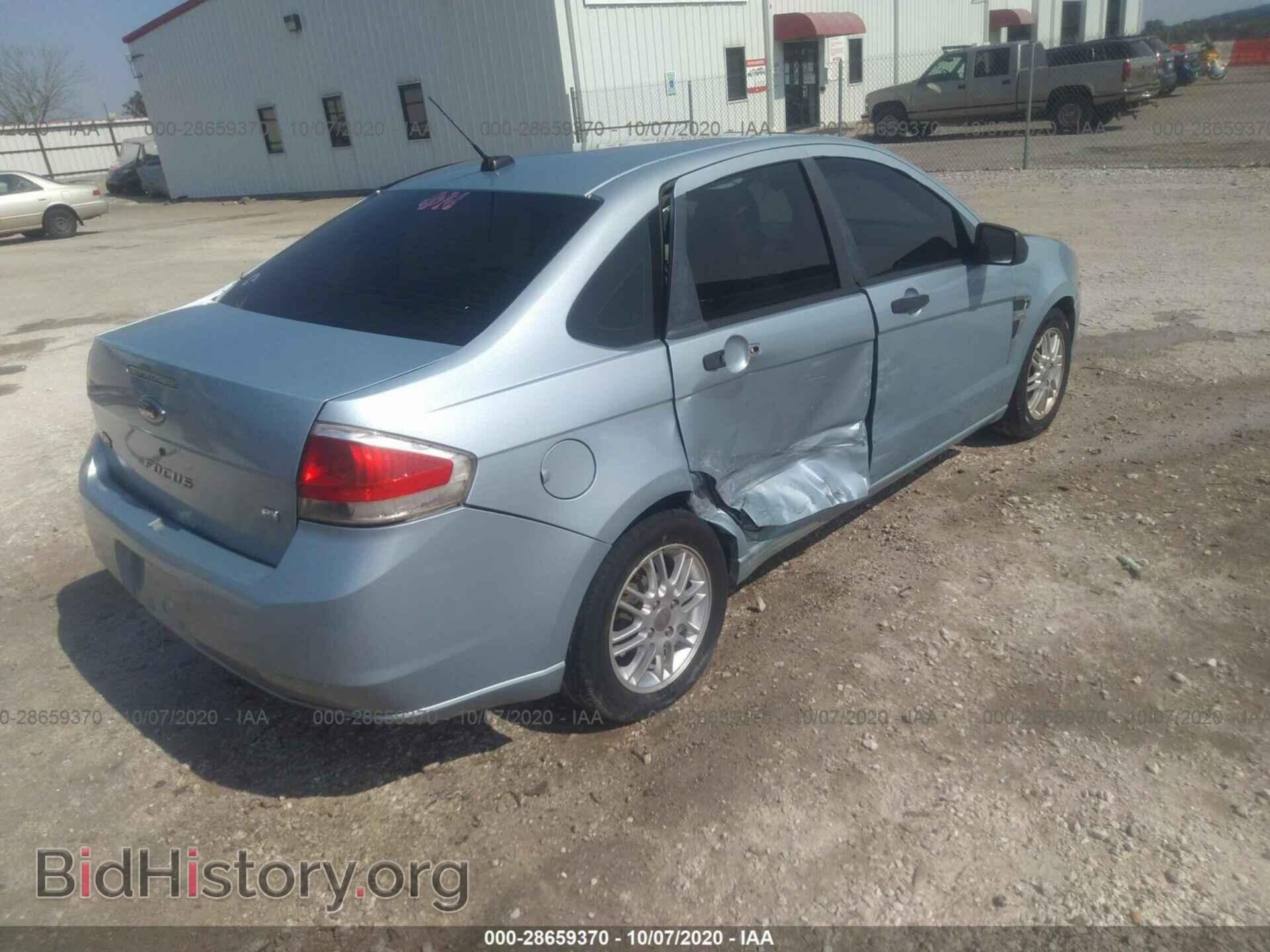 2008 FORD FOCUS - VIN: 1FAHP35N78W129064 - Фото 4