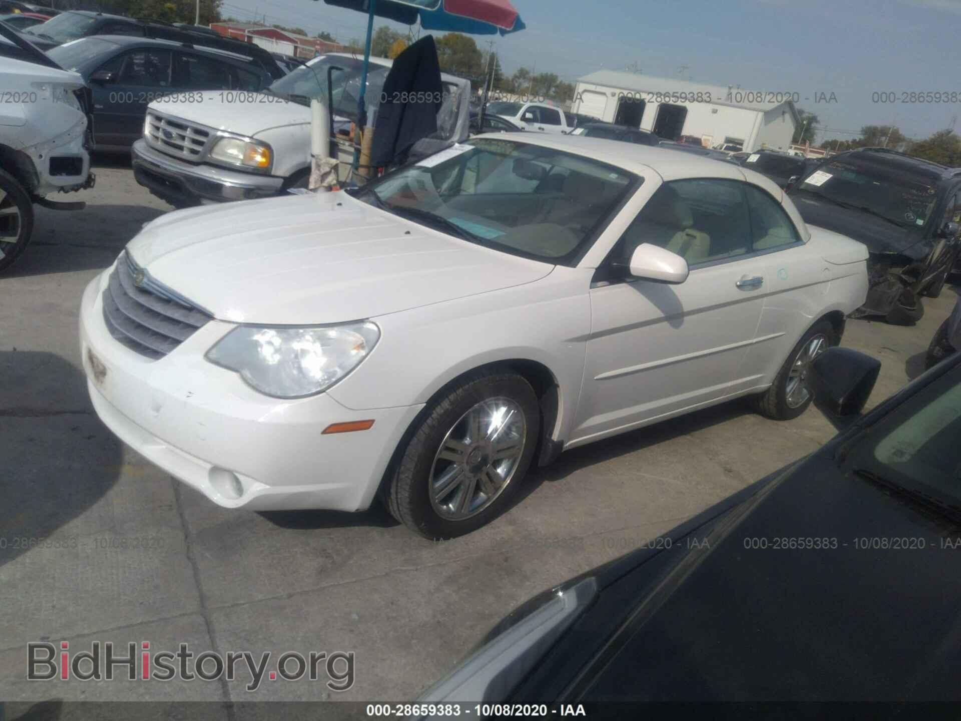 2008 CHRYSLER SEBRING - VIN: 1C3LC65M88N147995 - Фото 2
