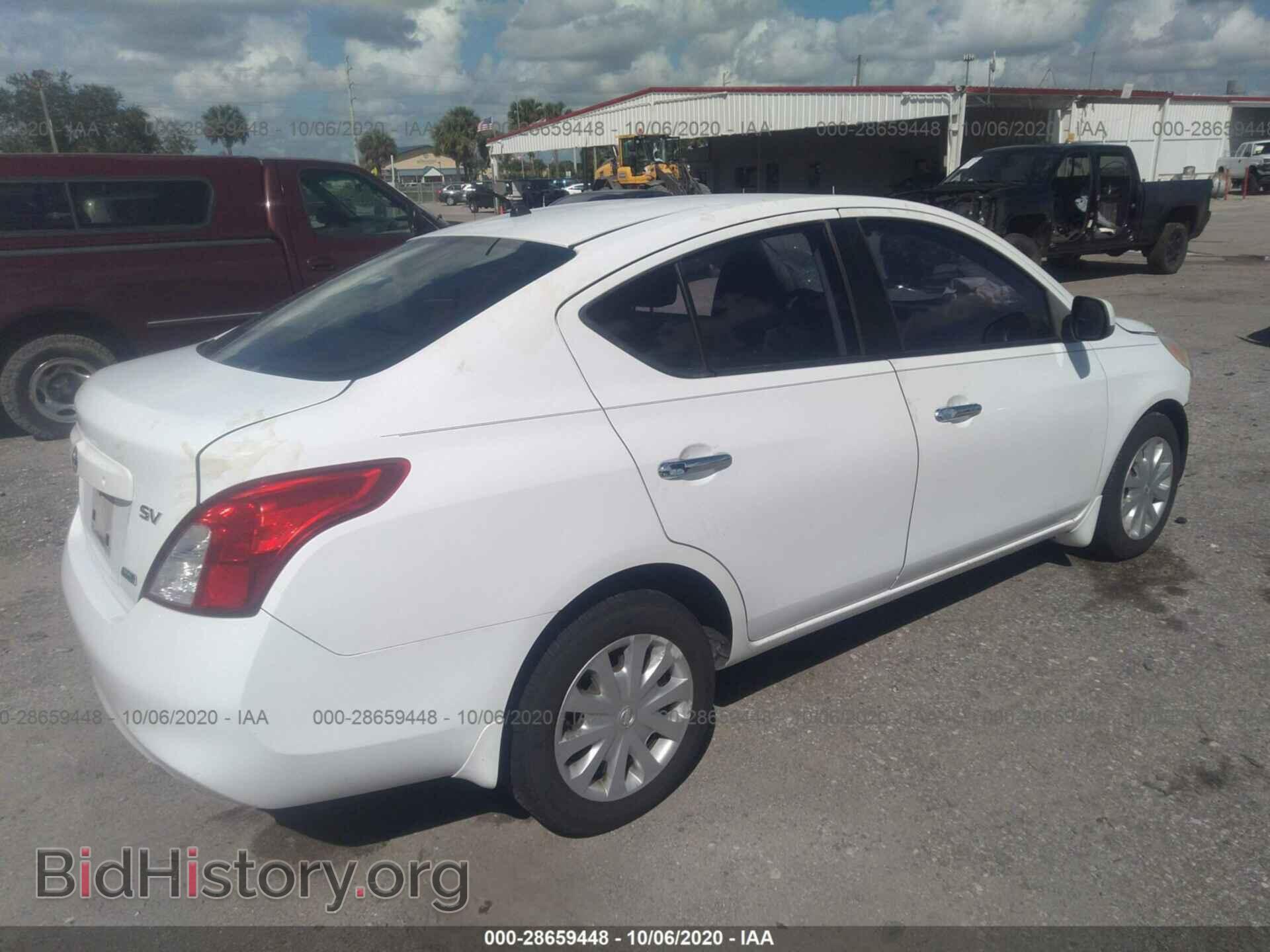 2012 NISSAN VERSA - VIN: 3N1CN7AP4CL856320 - Photo 4