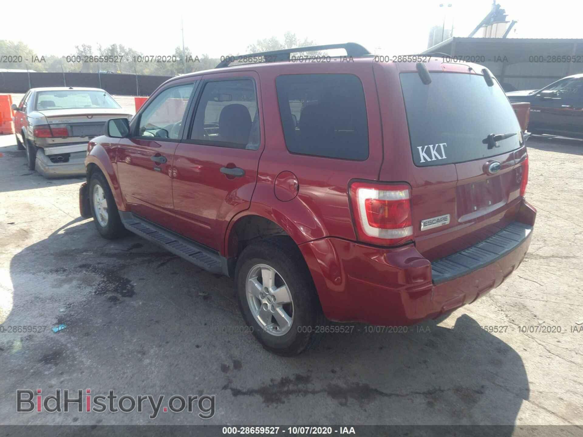 2009 FORD ESCAPE - VIN: 1FMCU03779KB28470 - Photo 3