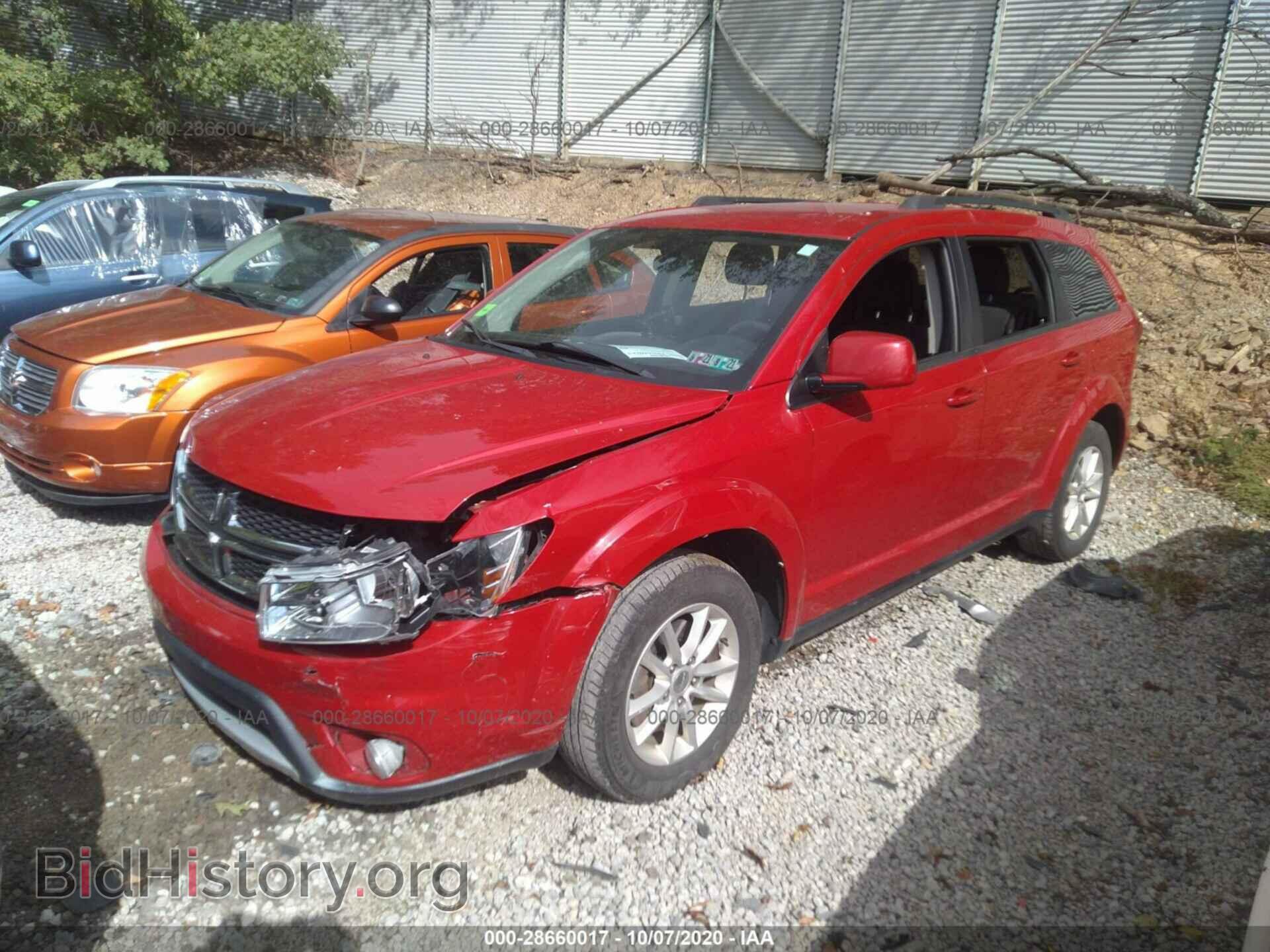 2015 DODGE JOURNEY - VIN: 3C4PDDBG2FT633177 - Фото 2