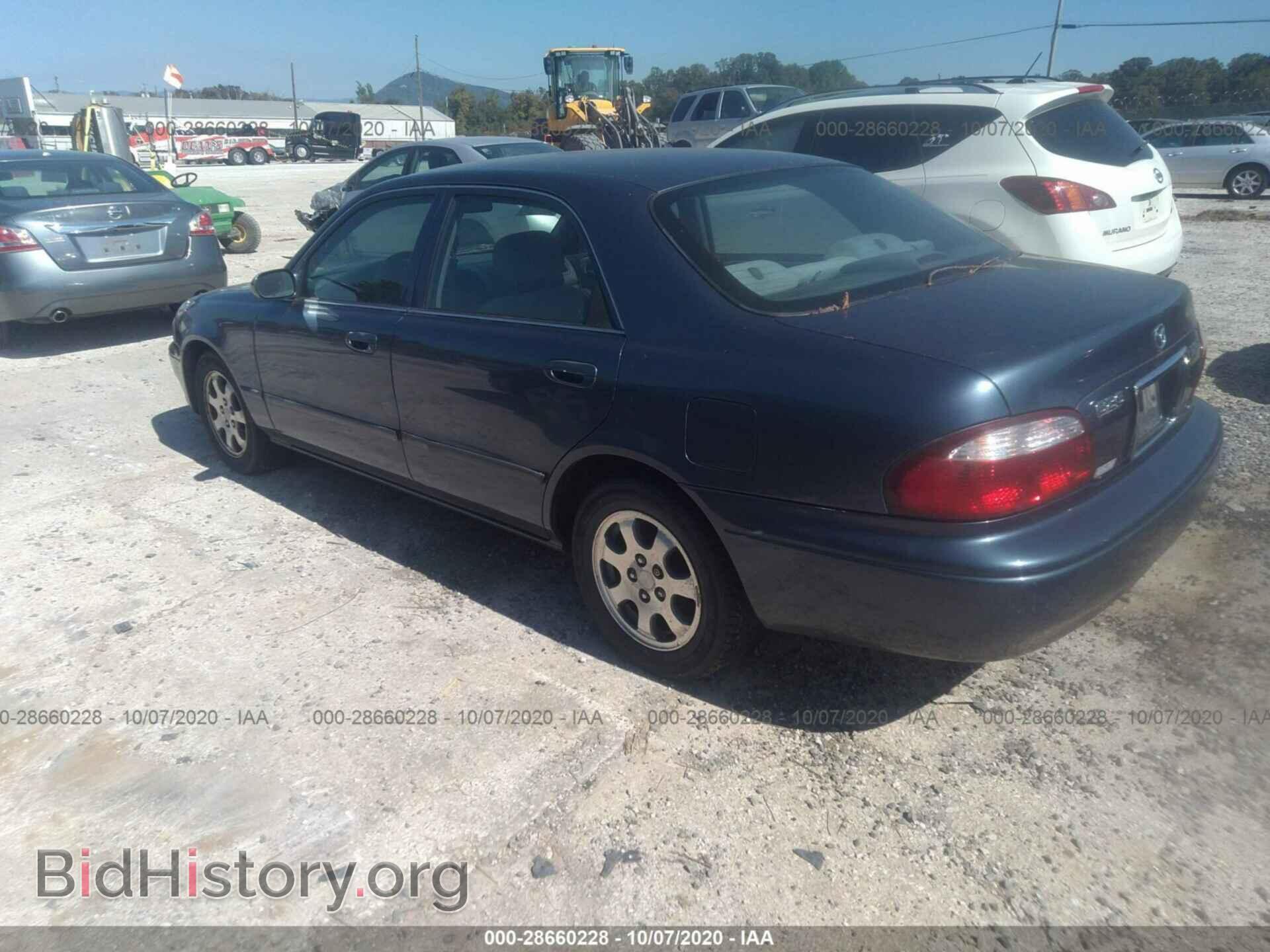 2002 MAZDA 626 - VIN: 1YVGF22E025265910 - Фото 3