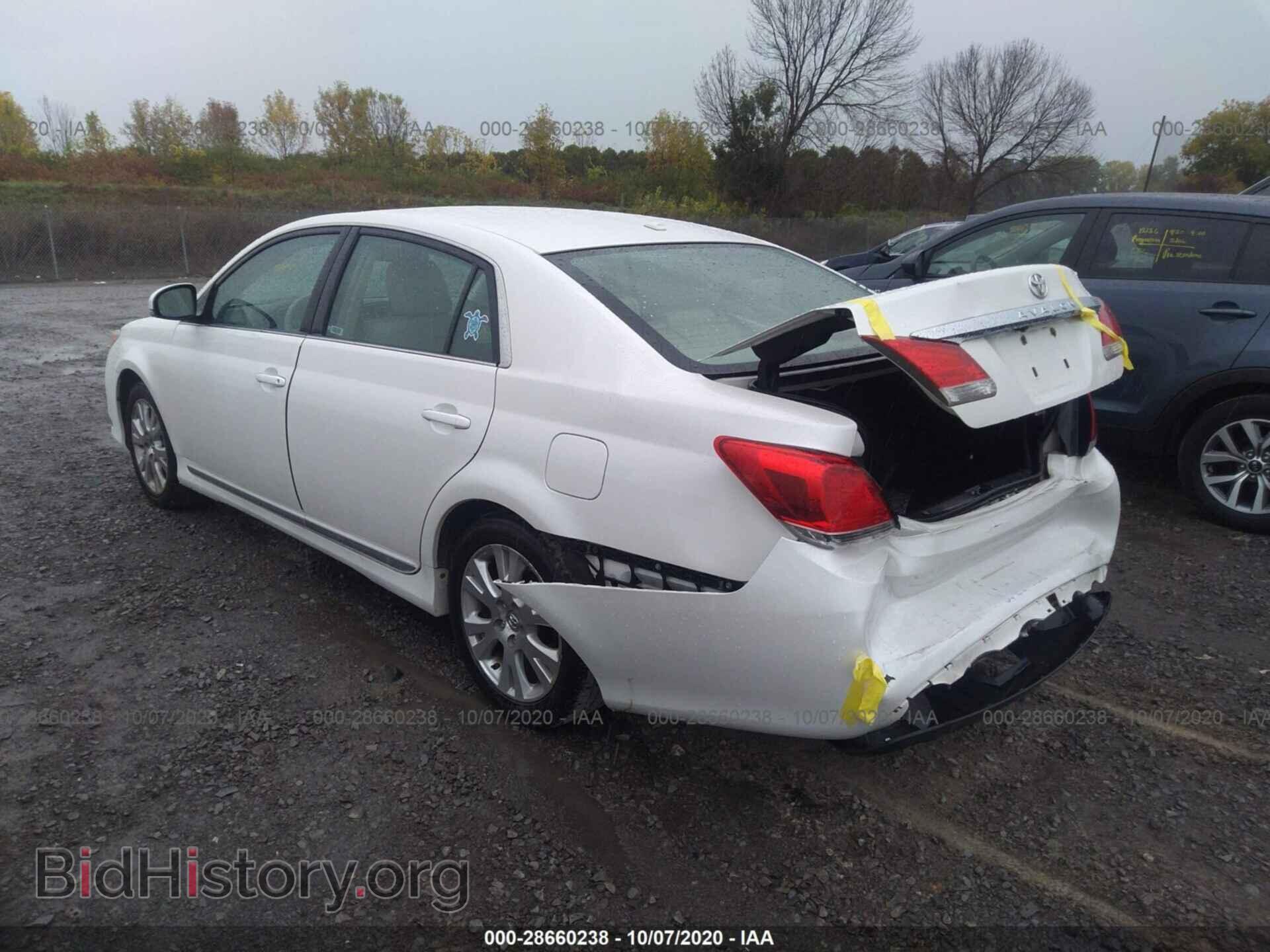 2011 TOYOTA AVALON - VIN: 4T1BK3DB2BU419703 - Фото 3