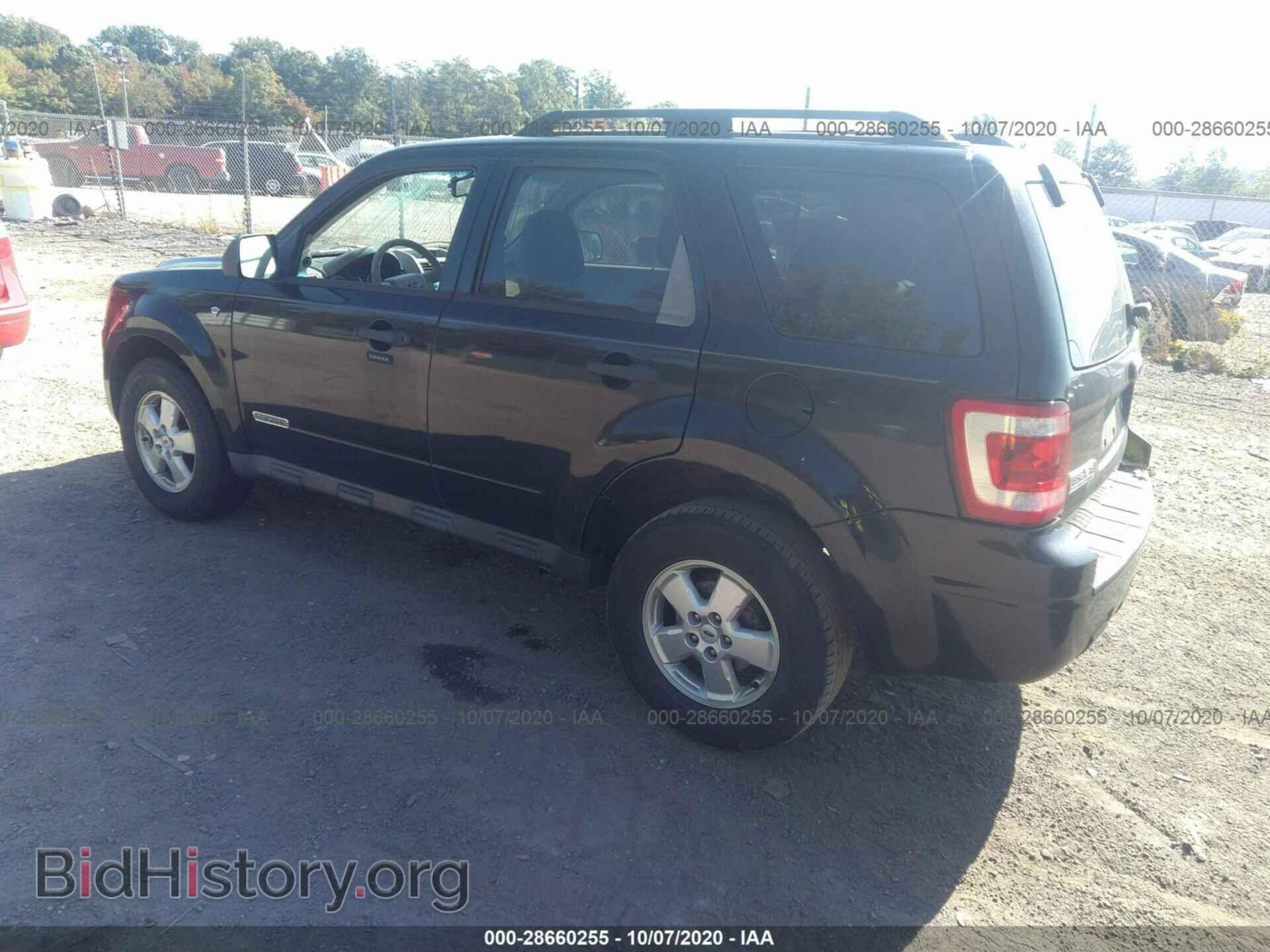 2008 FORD ESCAPE - VIN: 1FMCU03148KB41736 - Фото 3