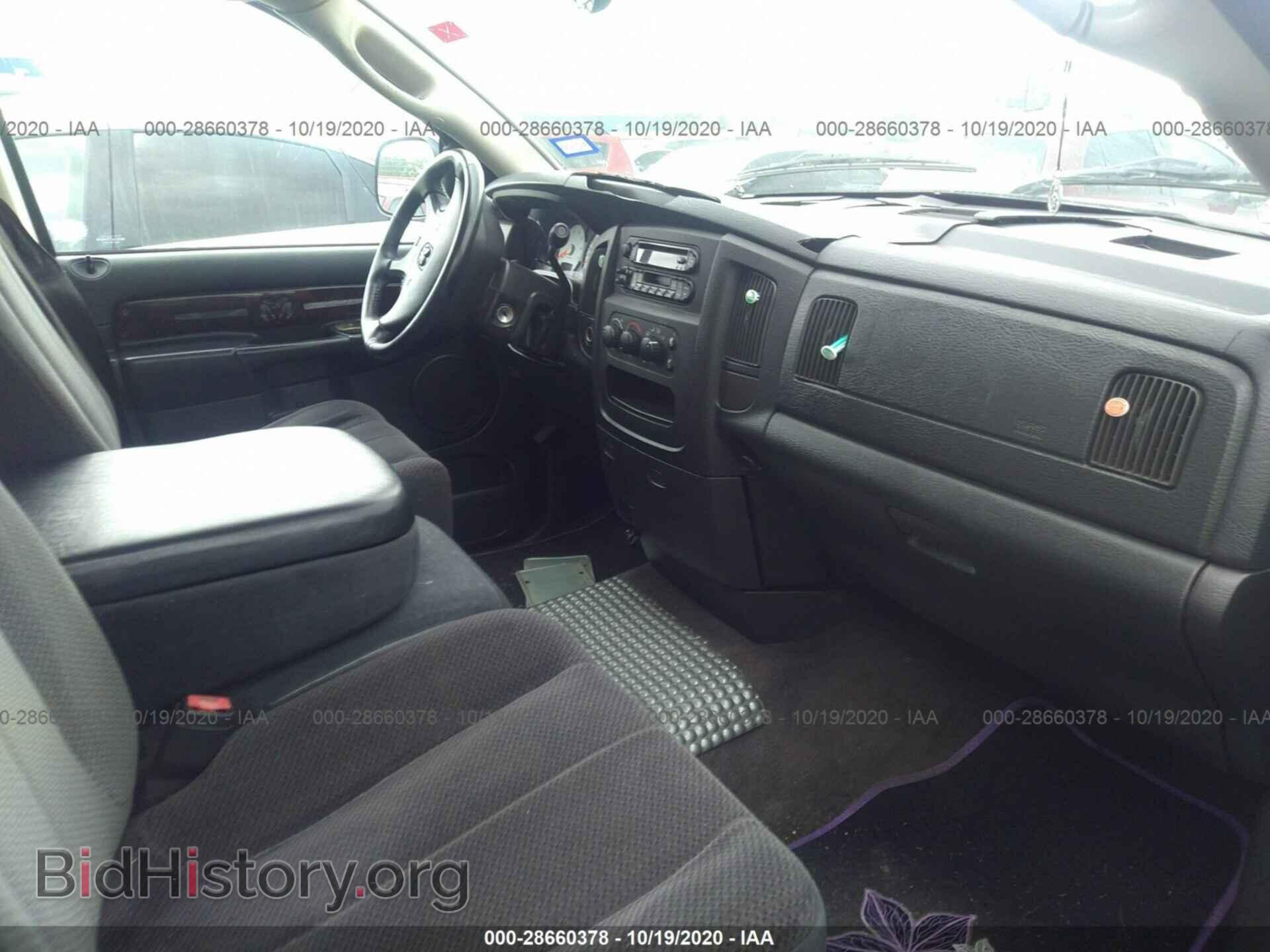 2003 DODGE RAM 1500 - VIN: 1D7HA18DX3S253189 - Фото 5