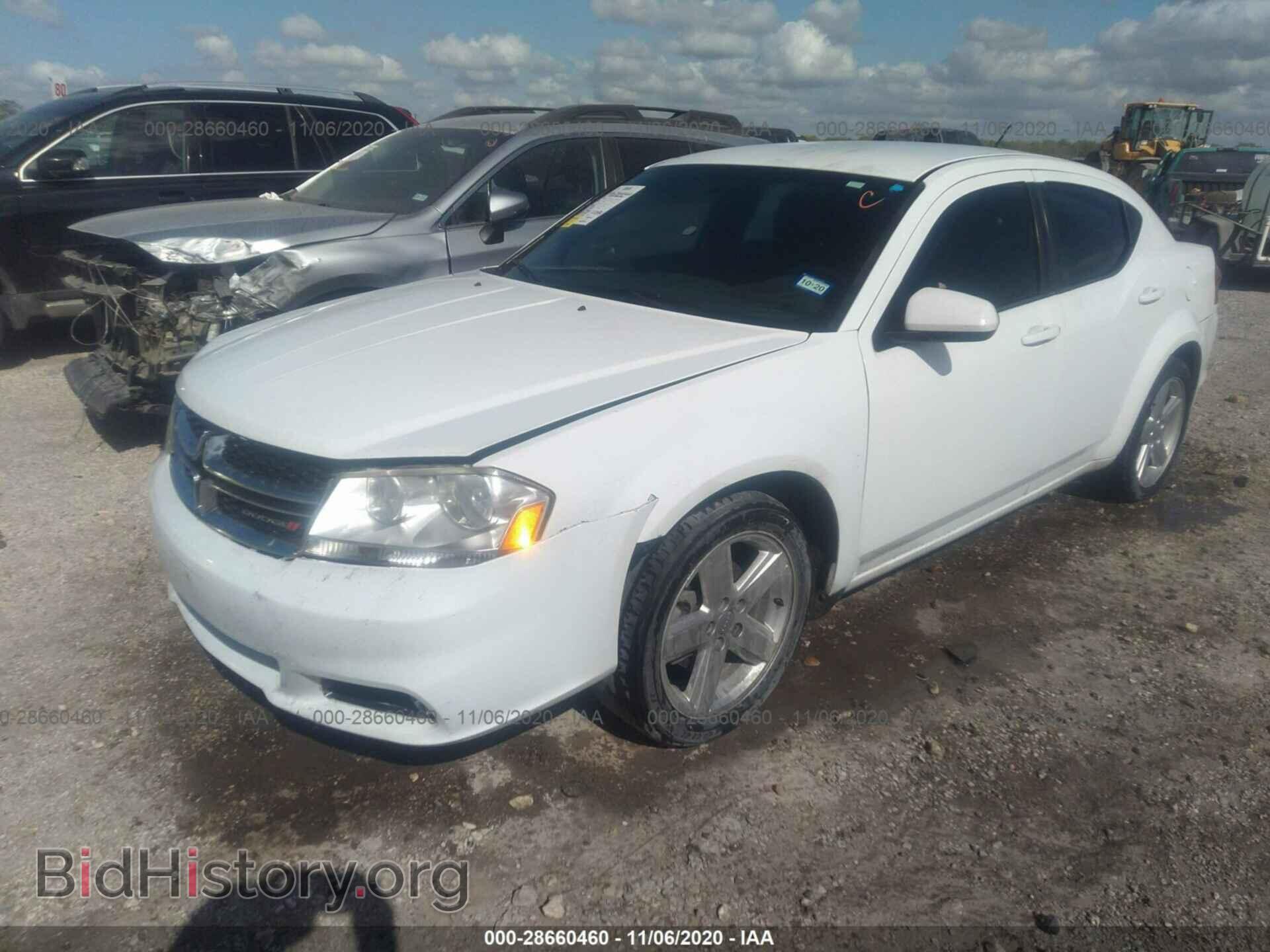 2013 DODGE AVENGER - VIN: 1C3CDZCB6DN679627 - Фото 2