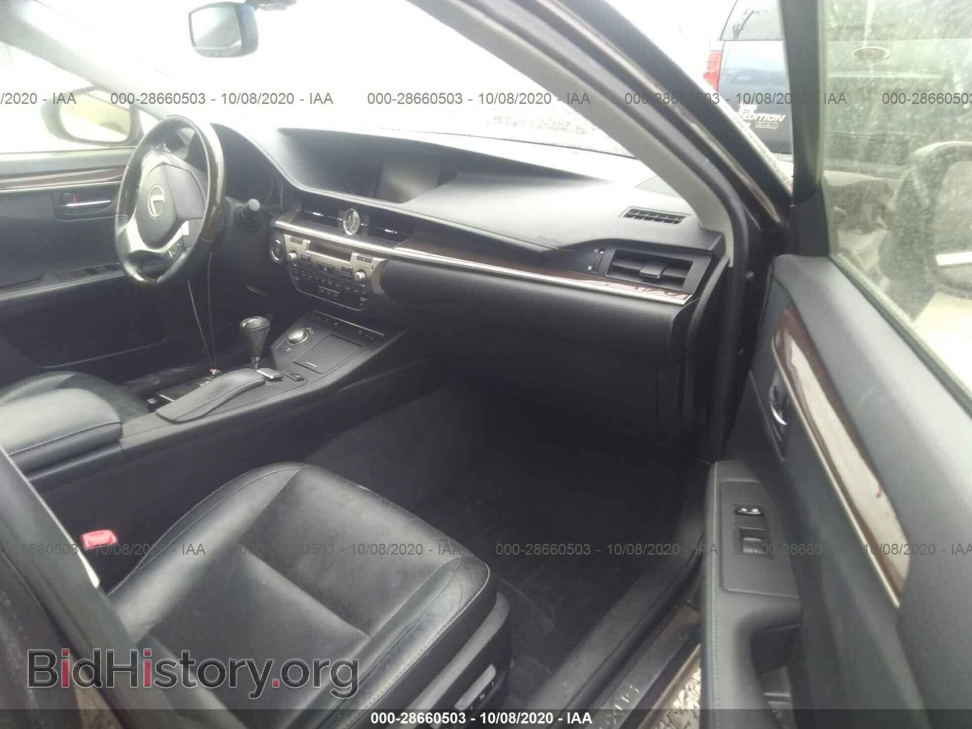2013 LEXUS ES 350 - VIN: JTHBK1GG3D2017010 - Photo 5