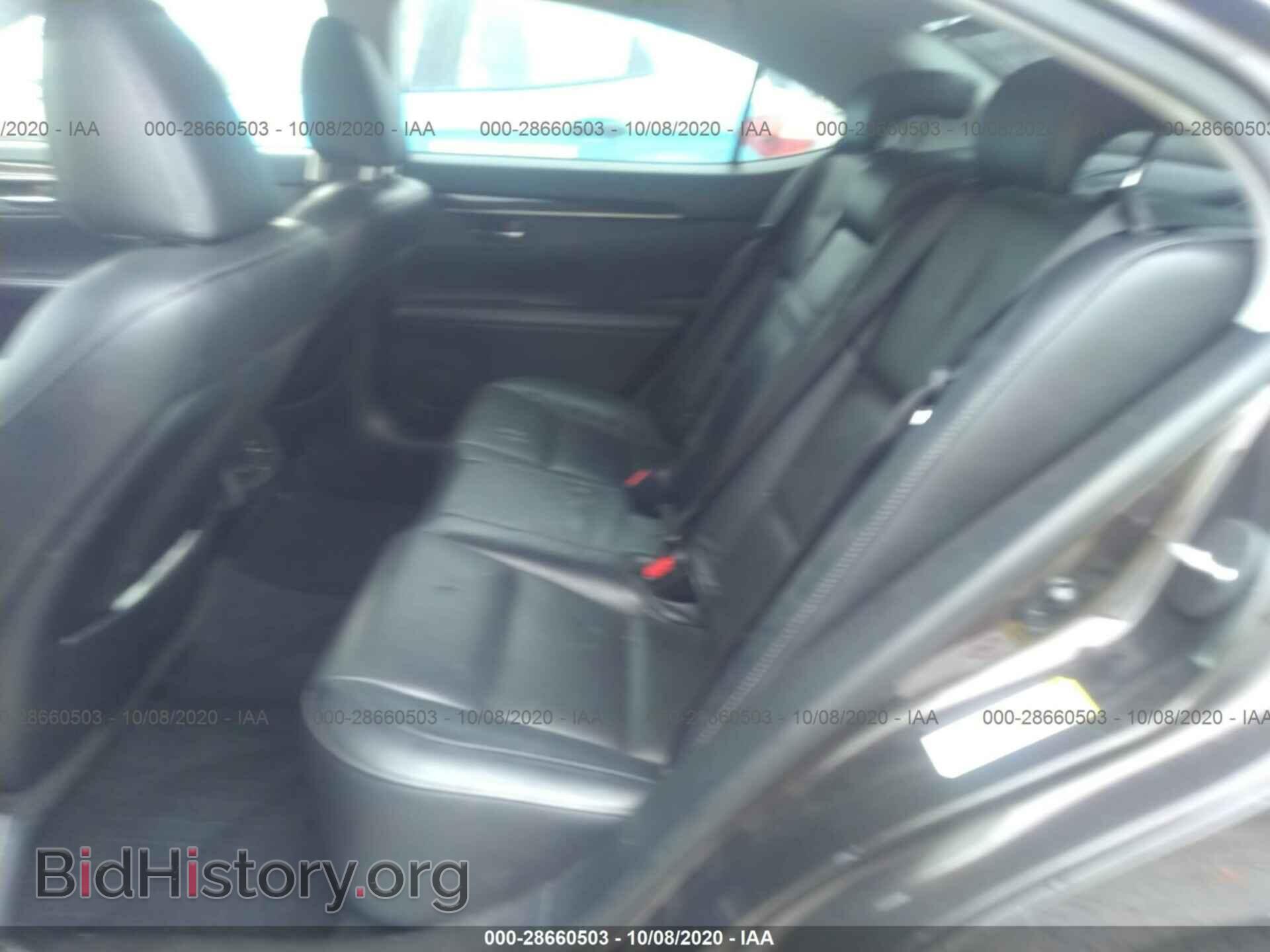 2013 LEXUS ES 350 - VIN: JTHBK1GG3D2017010 - Photo 8