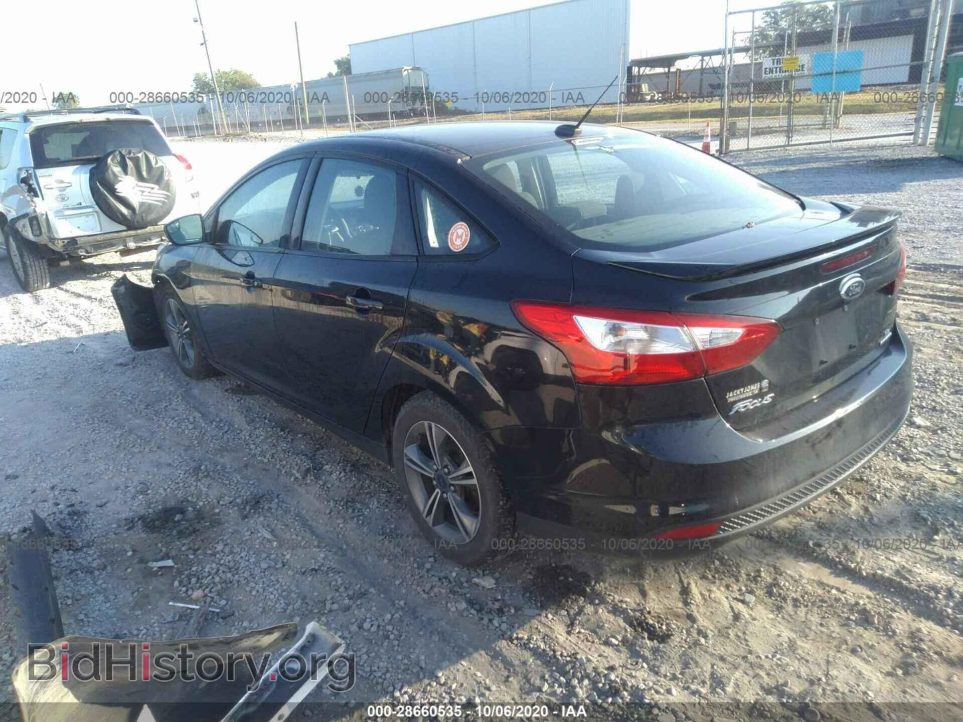 2014 FORD FOCUS - VIN: 1FADP3F2XEL235945 - Фото 3