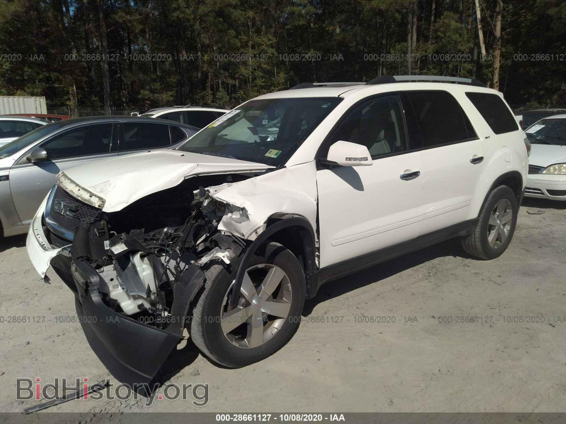 2010 GMC ACADIA - VIN: 1GKLVMED0AJ205819 - Фото 2