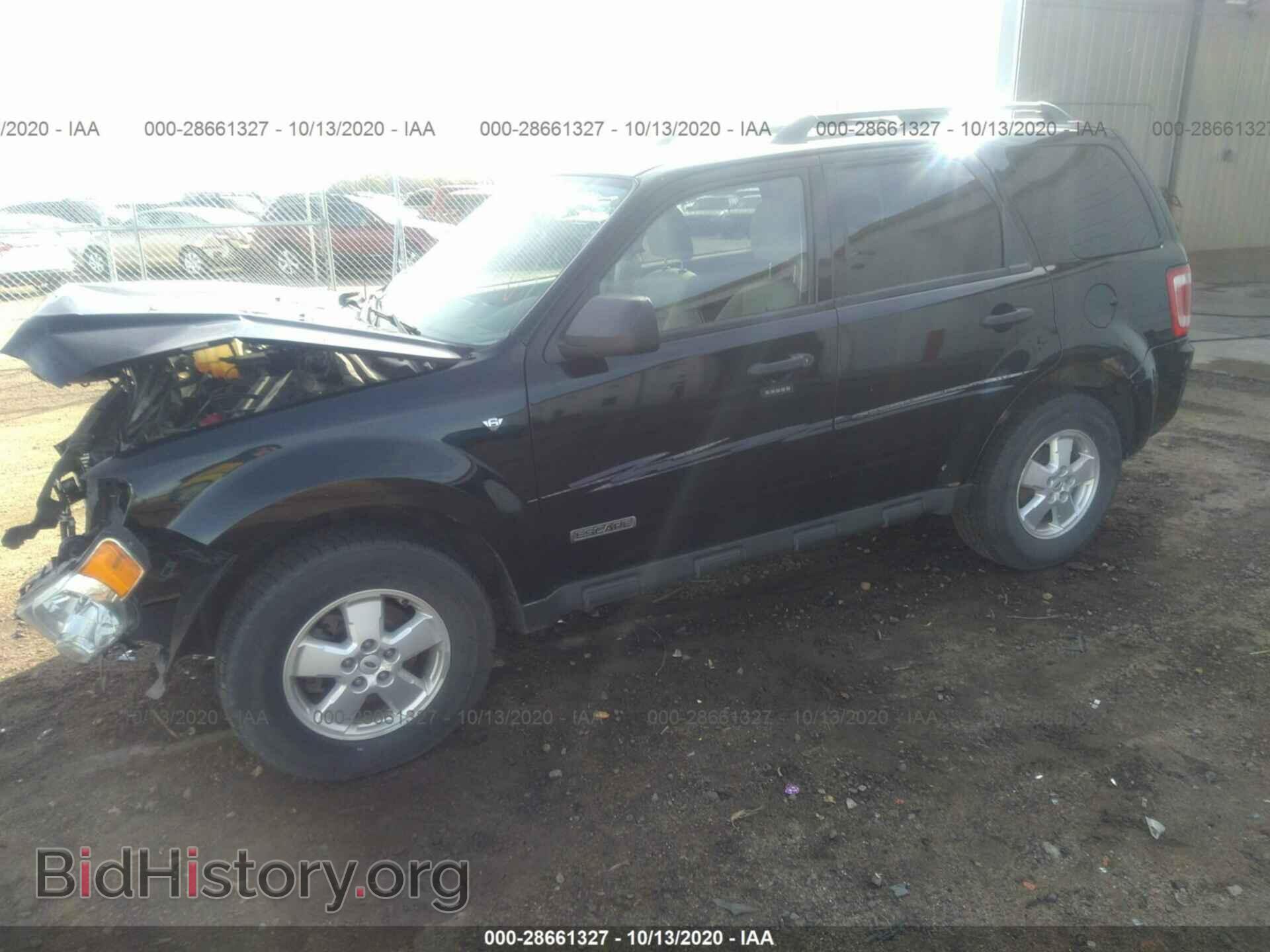 2008 FORD ESCAPE - VIN: 1FMCU93118KC79996 - Фото 2