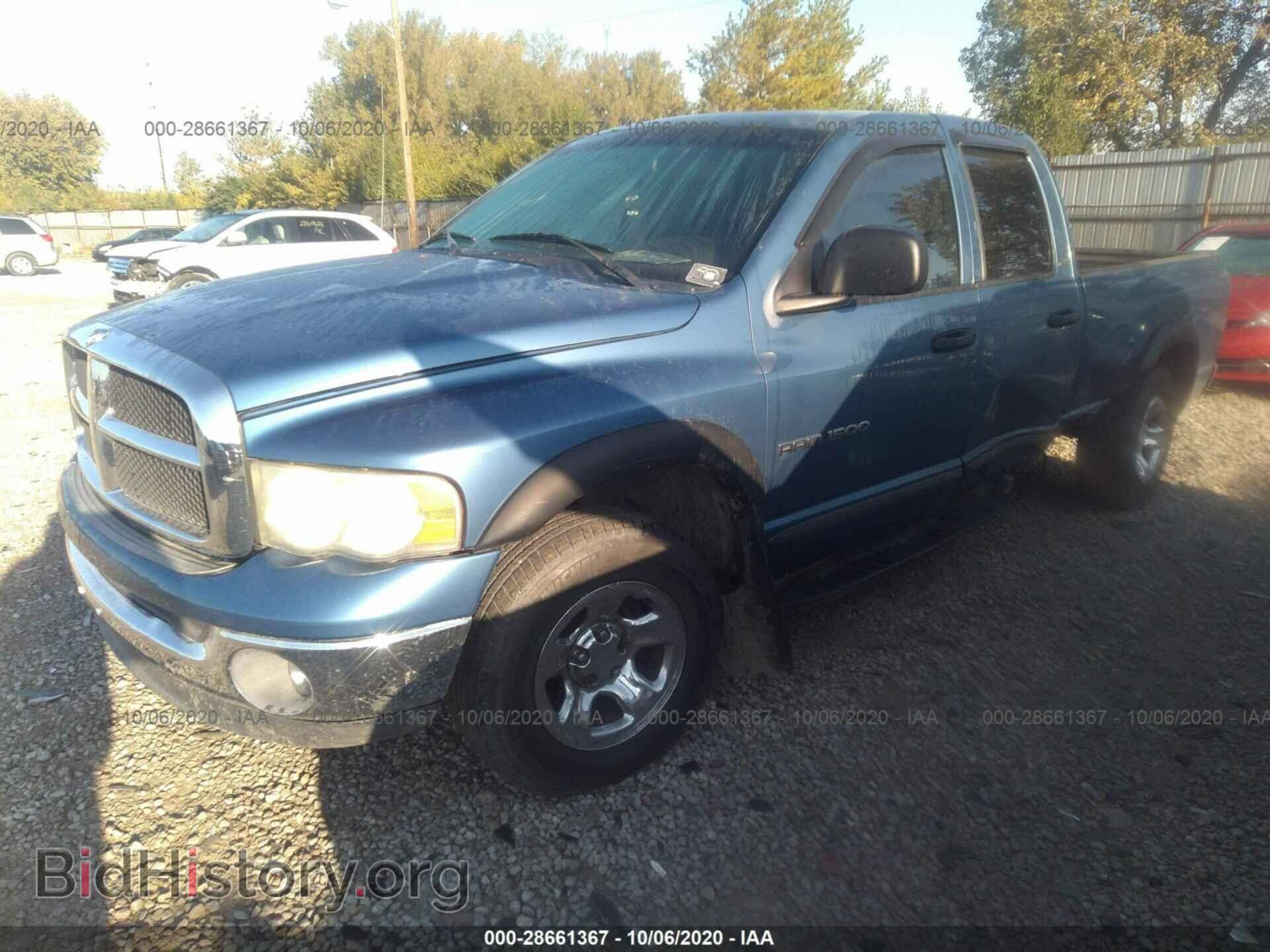 2002 DODGE RAM 1500 - VIN: 3B7HU18NX2G107066 - Фото 2
