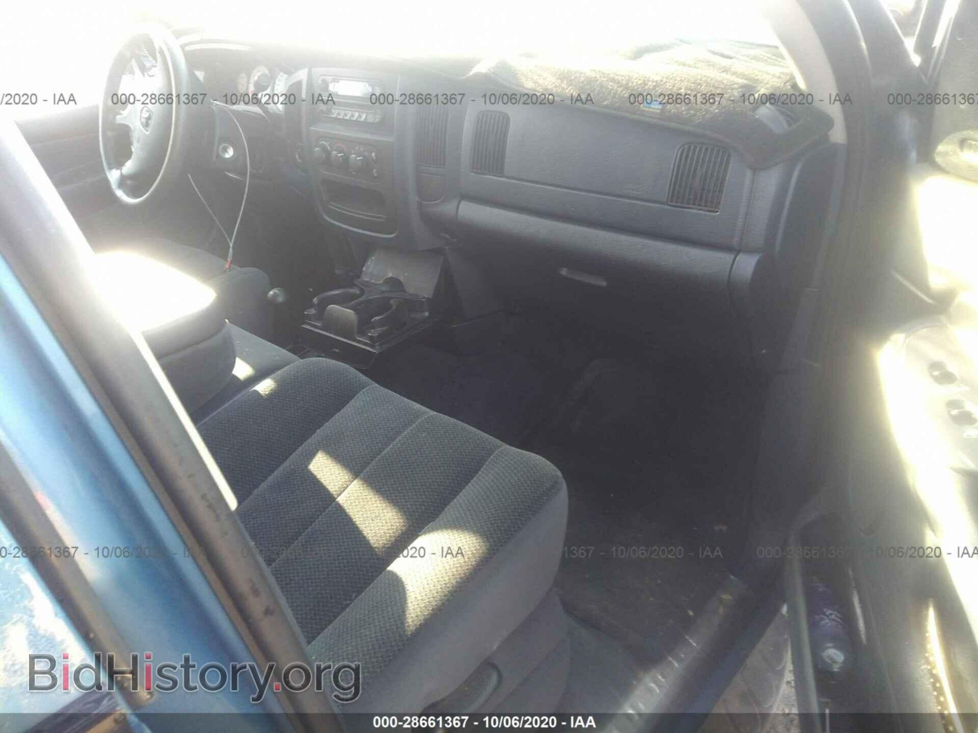 2002 DODGE RAM 1500 - VIN: 3B7HU18NX2G107066 - Фото 5