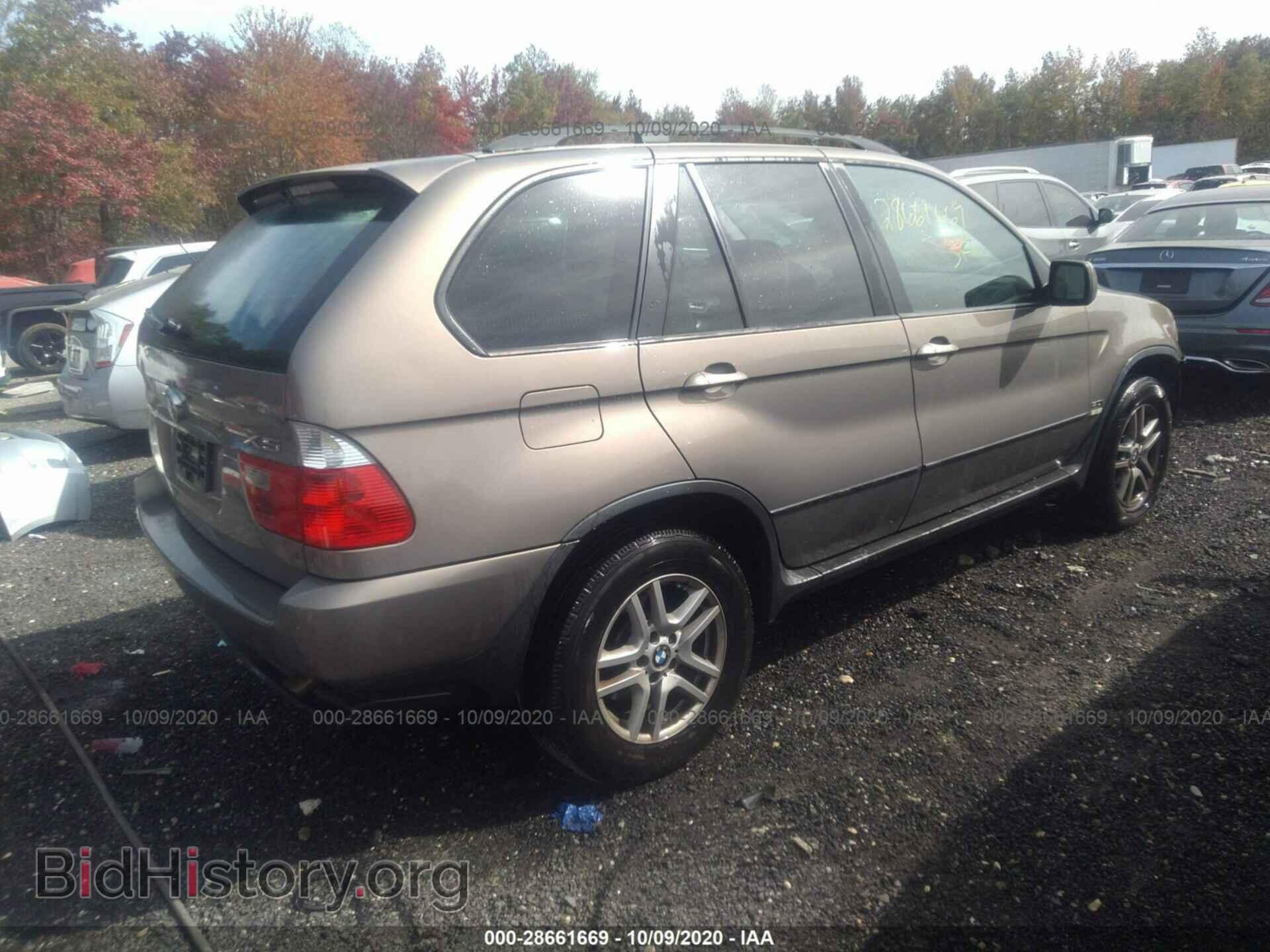 2005 BMW X5 - VIN: 5UXFA13515LY02193 - Фото 4