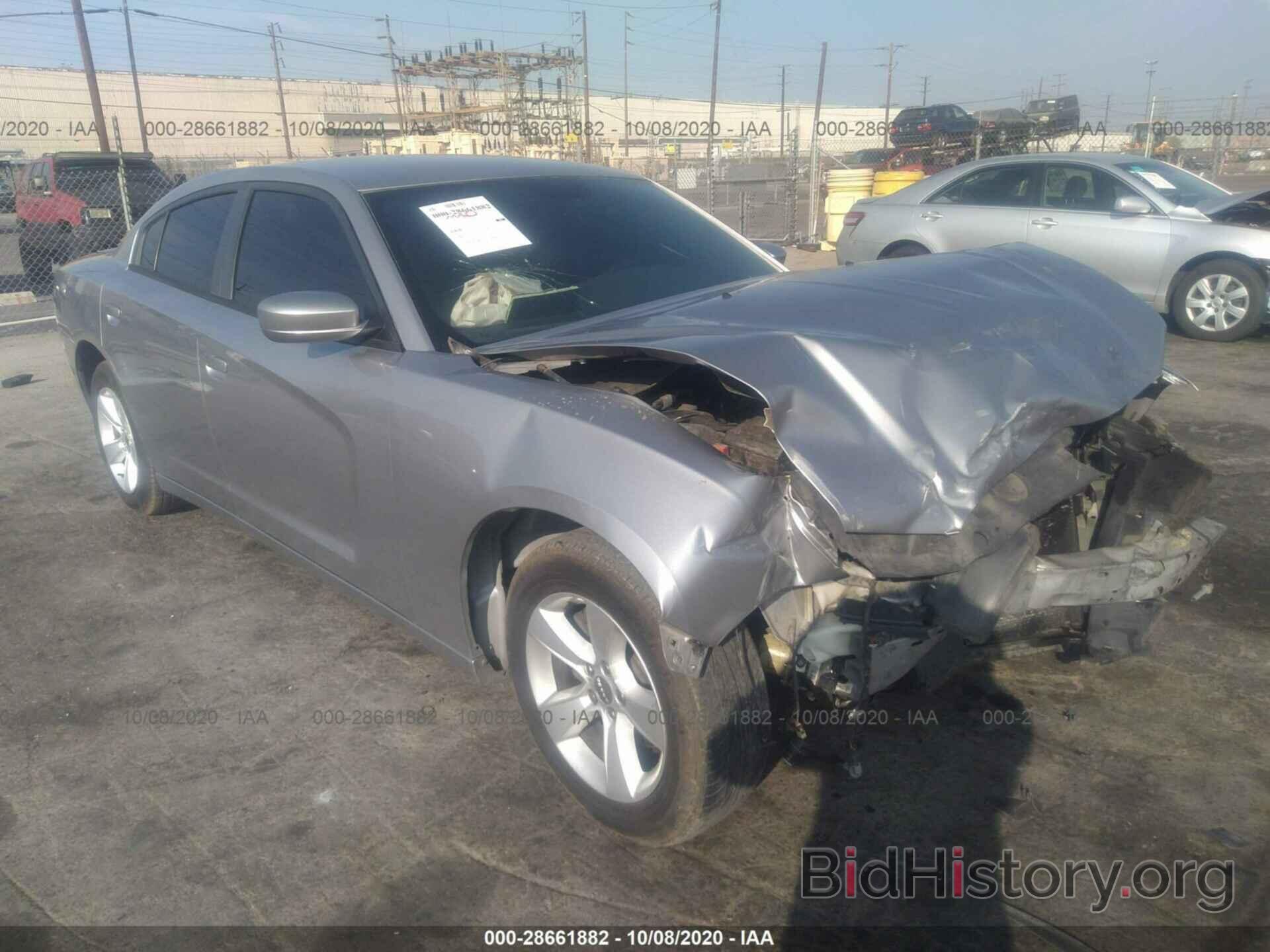 Photo 2C3CDXBG1EH150128 - DODGE CHARGER 2014