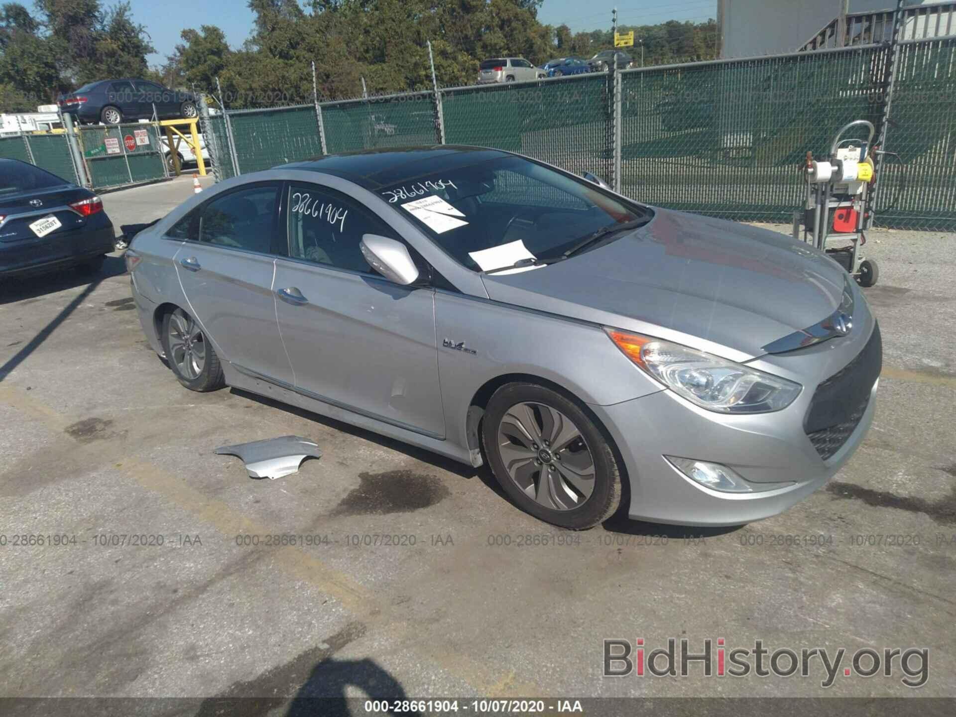 Photo KMHEC4A45DA067873 - HYUNDAI SONATA HYBRID 2013