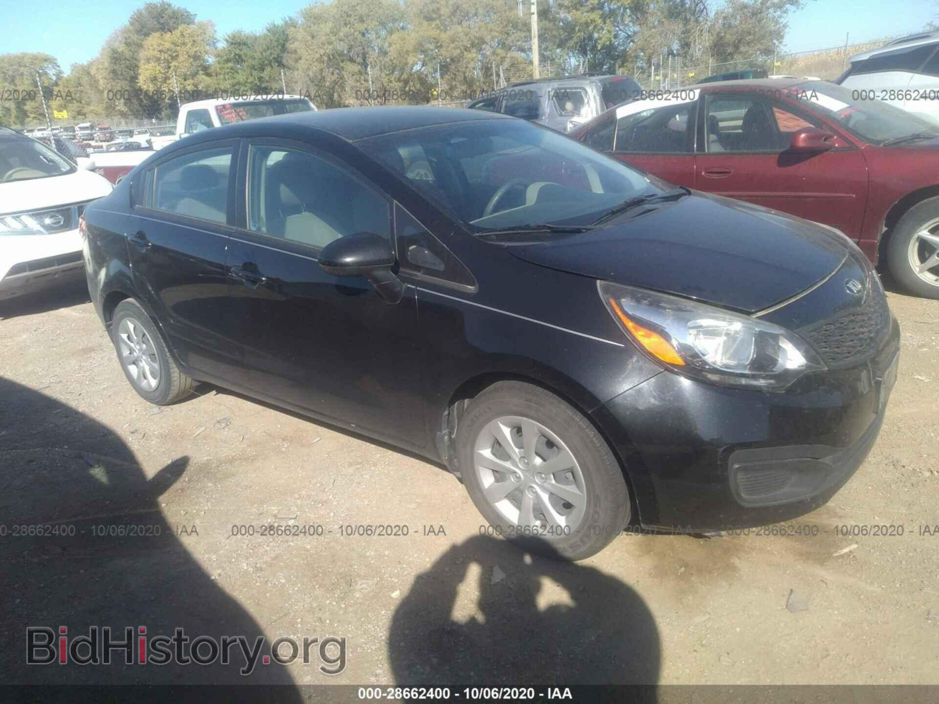 Фотография KNADM4A34F6515740 - KIA RIO 2015
