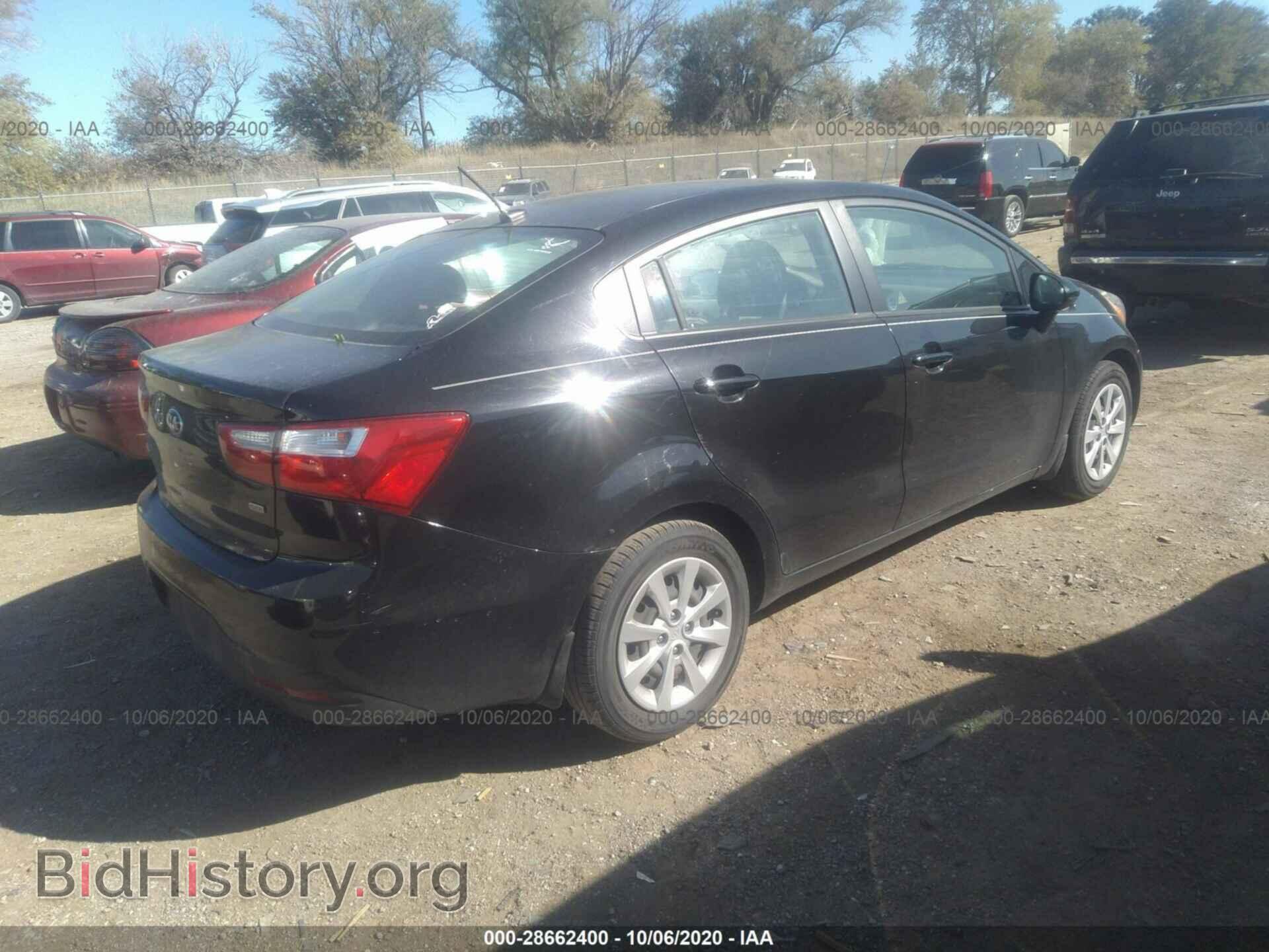 2015 KIA RIO - VIN: KNADM4A34F6515740 - Photo 4