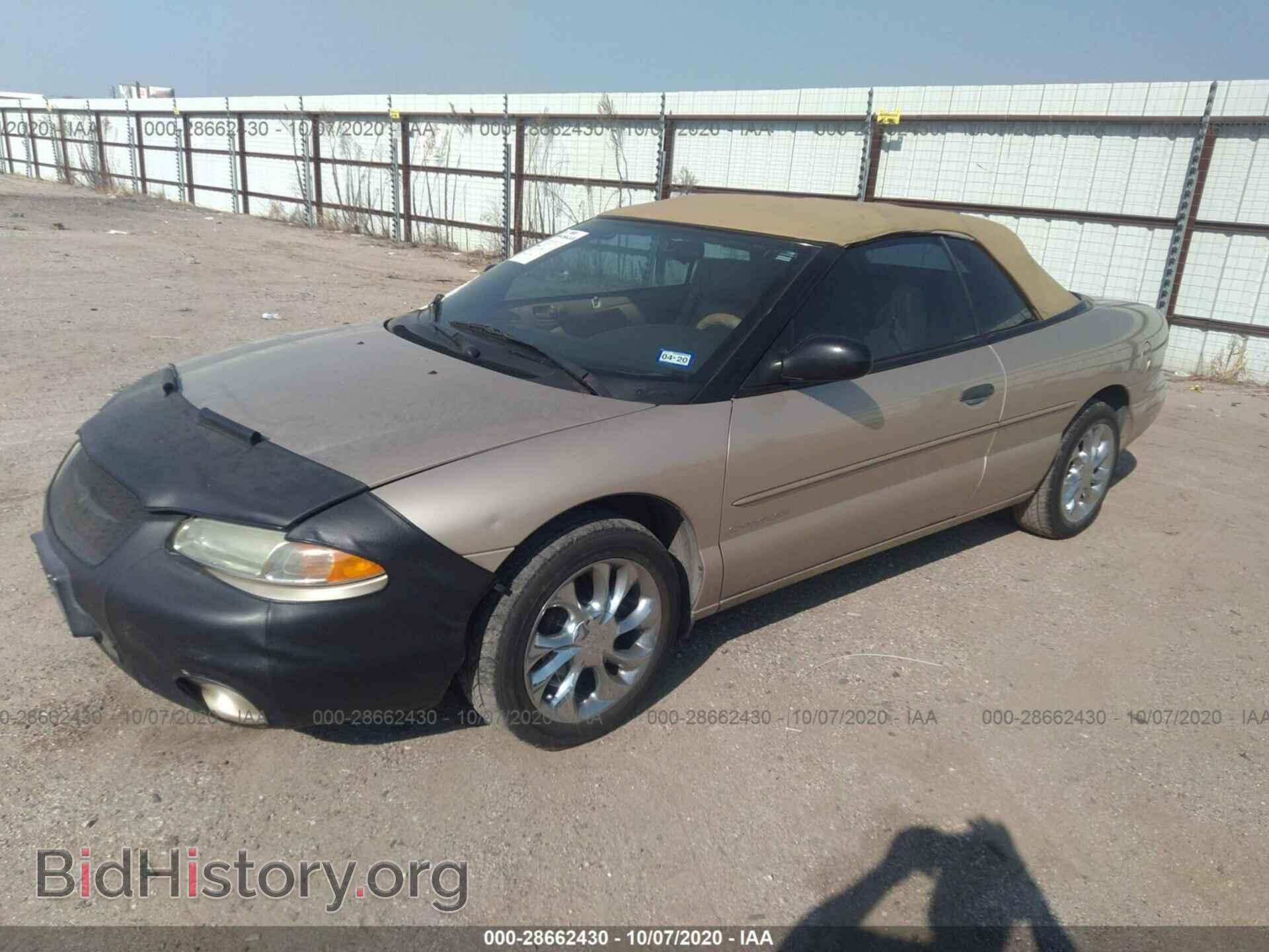 1999 CHRYSLER SEBRING - VIN: 3C3EL45H6XT205066 - Фото 2
