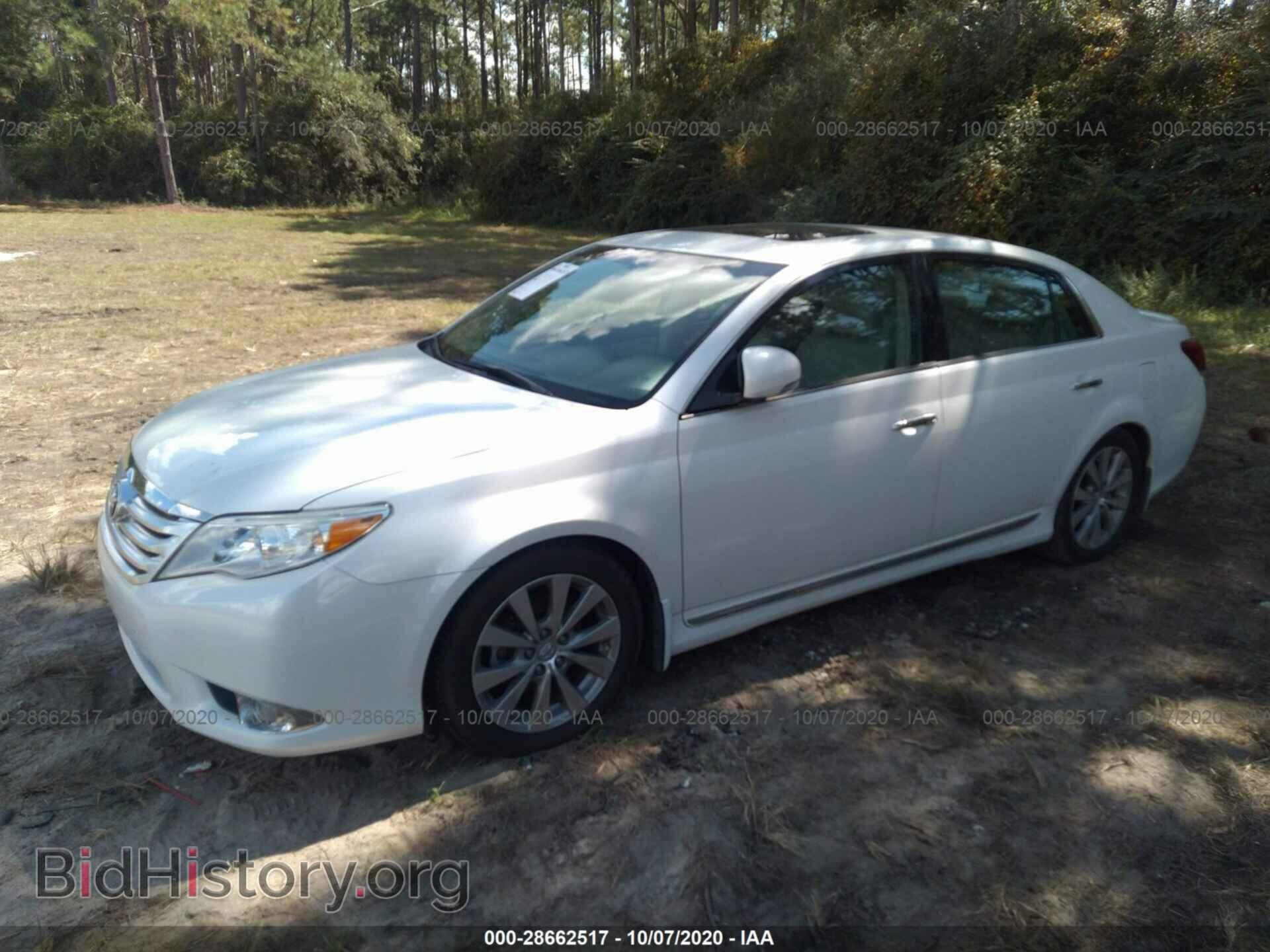 2012 TOYOTA AVALON - VIN: 4T1BK3DB3CU473061 - Фото 2