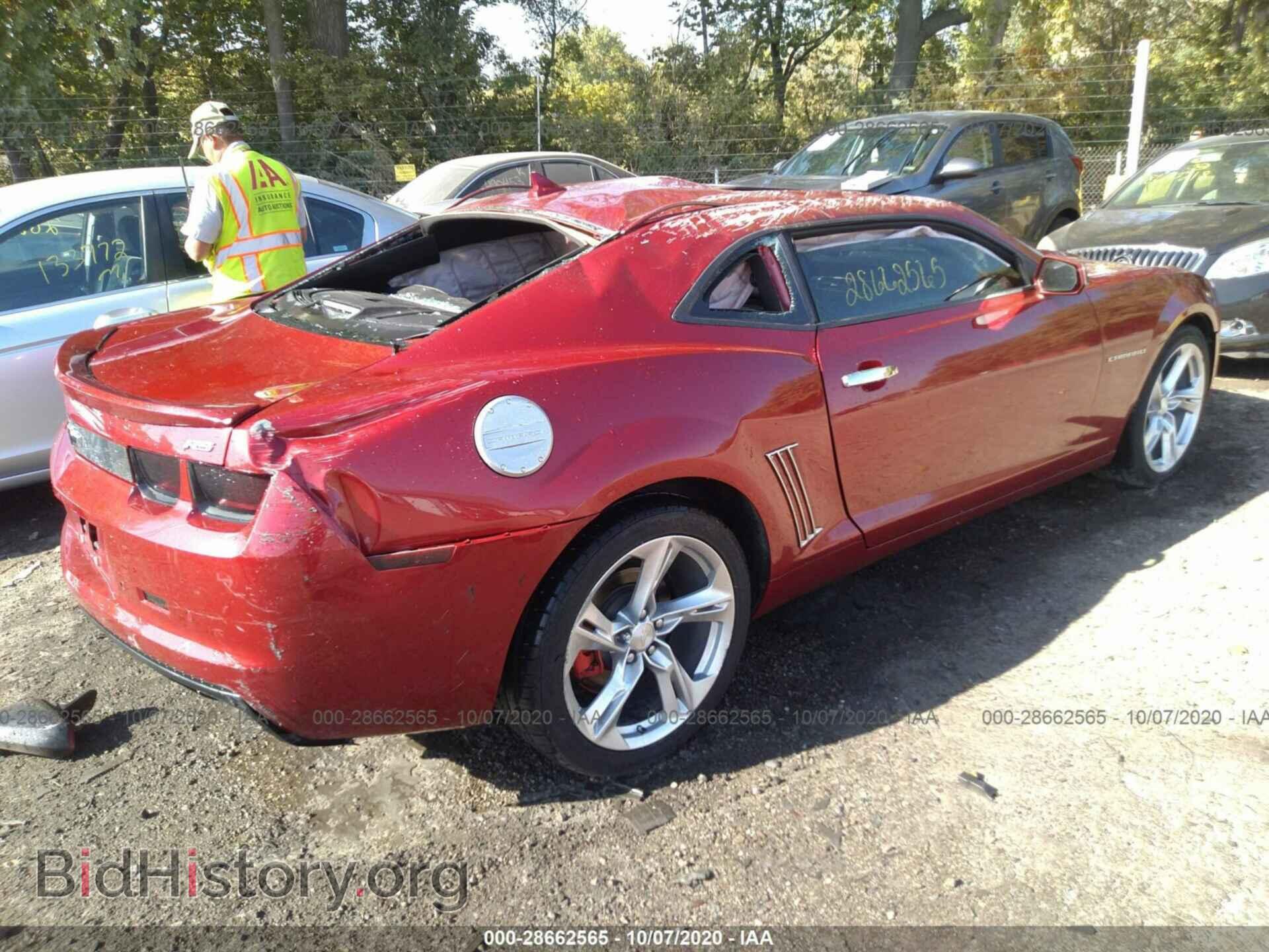 2013 CHEVROLET CAMARO - VIN: 2G1FC1E32D9224174 - Фото 4