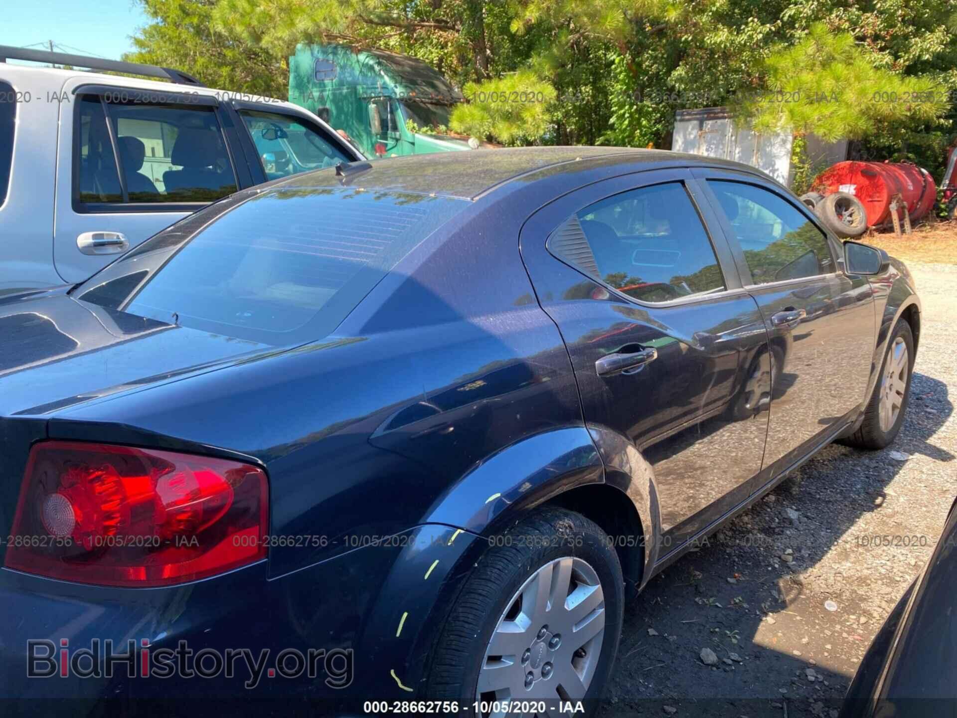 2012 DODGE AVENGER - VIN: 1C3CDZAB8CN221184 - Фото 4