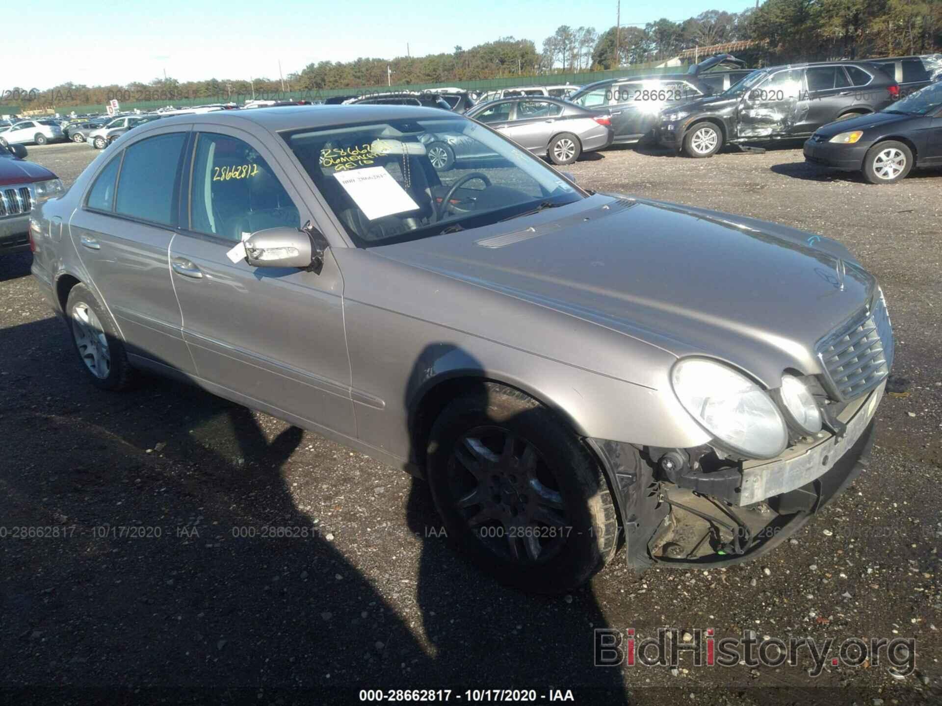 Photo WDBUF56J66A725309 - MERCEDES-BENZ E-CLASS 2006