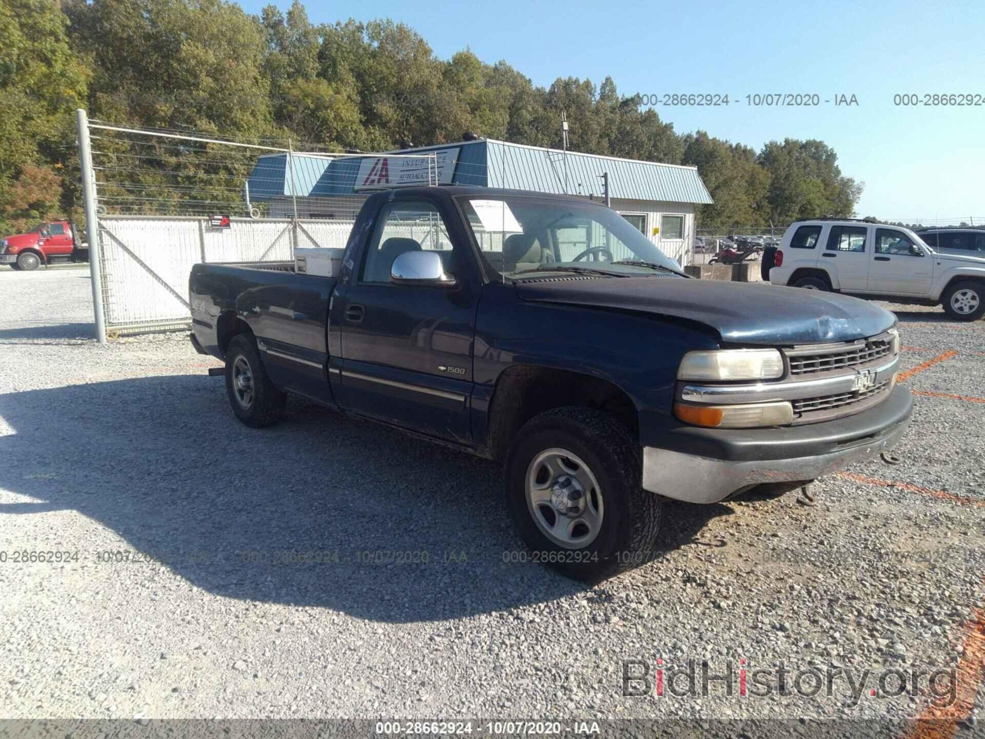 Photo 1GCEK14T8XE196163 - CHEVROLET SILVERADO 1500 1999