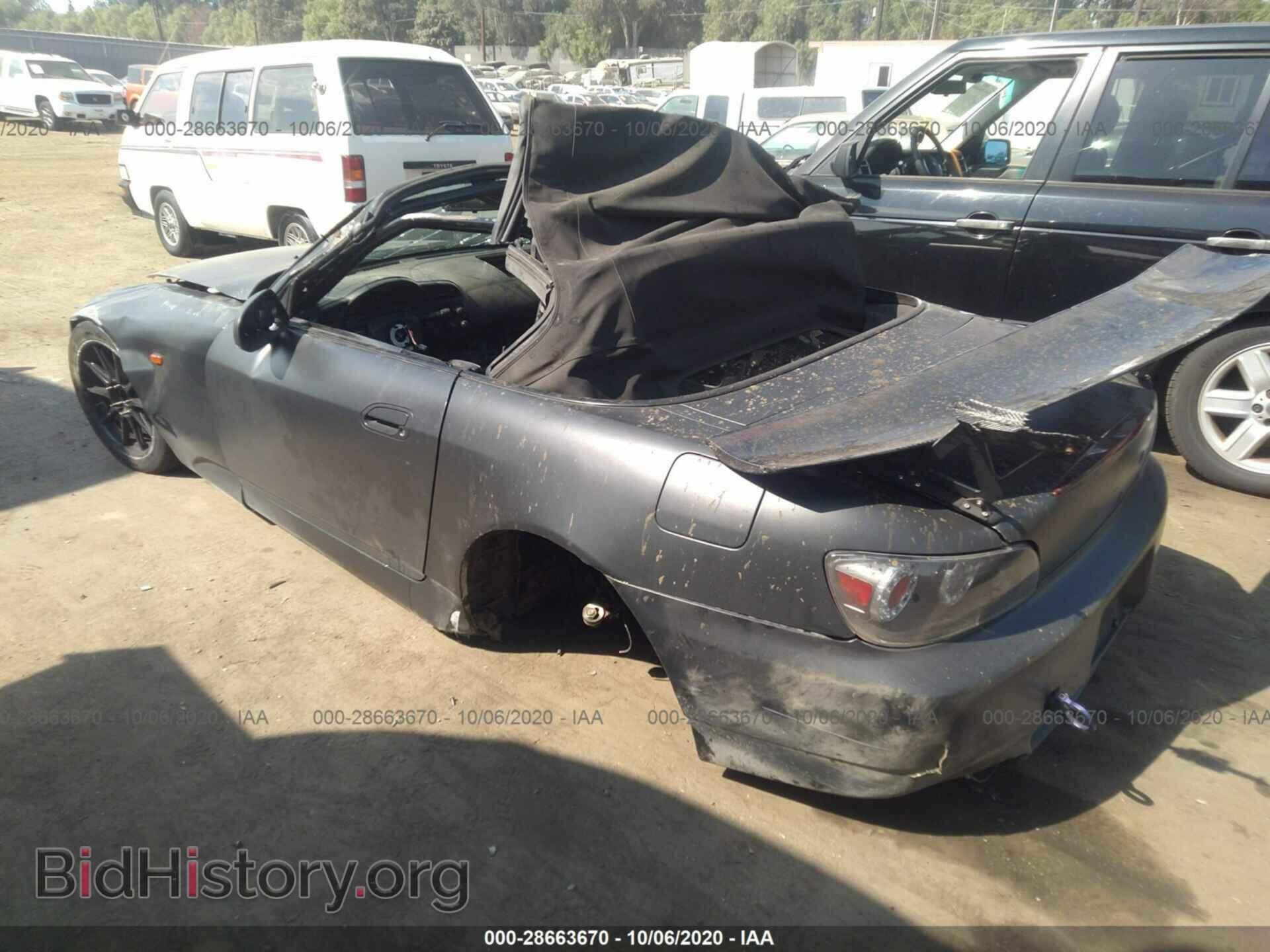 2001 HONDA S2000 - VIN: JHMAP11451T008861 - Фото 3