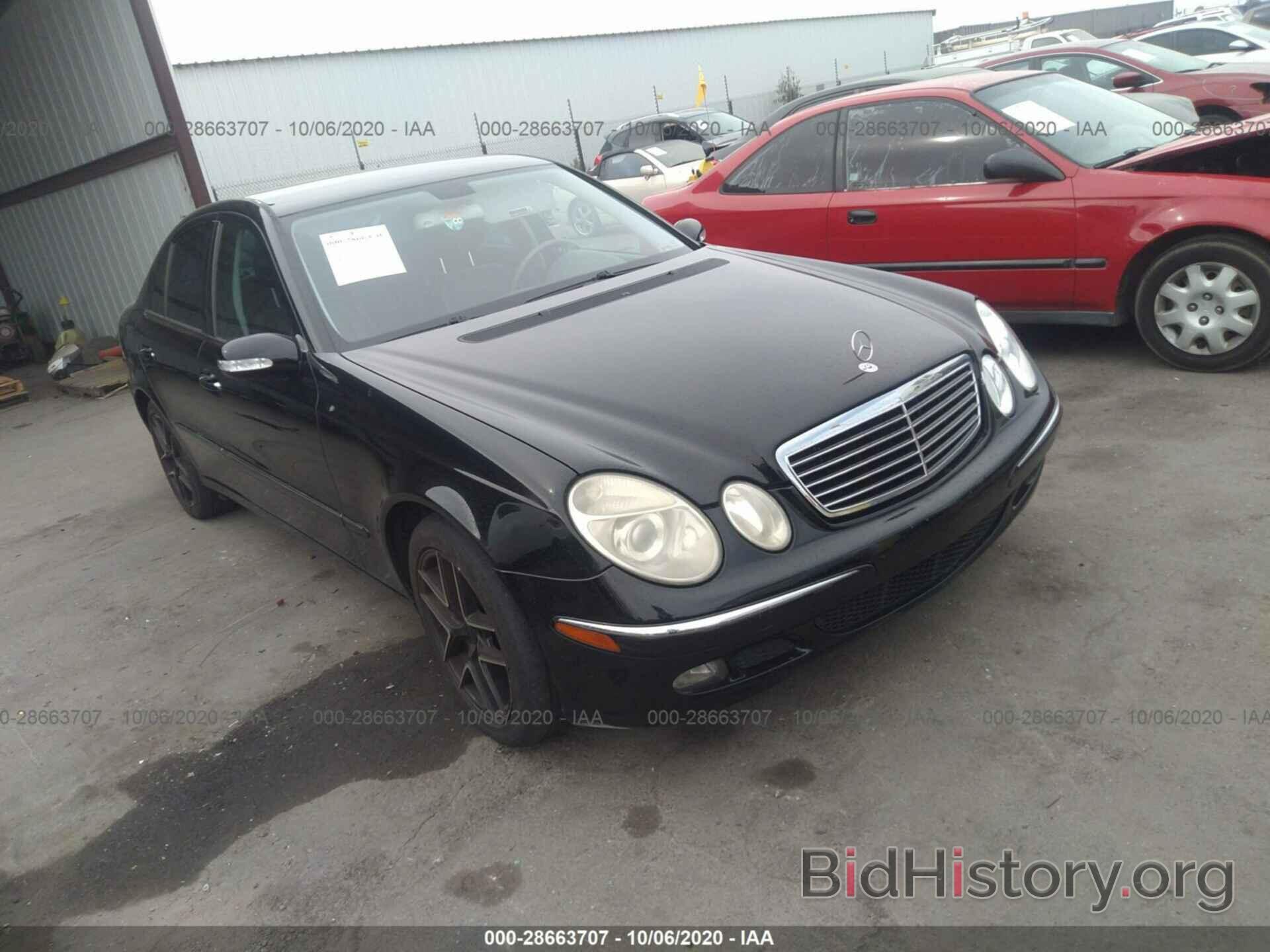 Photo WDBUF56J16A927409 - MERCEDES-BENZ E-CLASS 2006