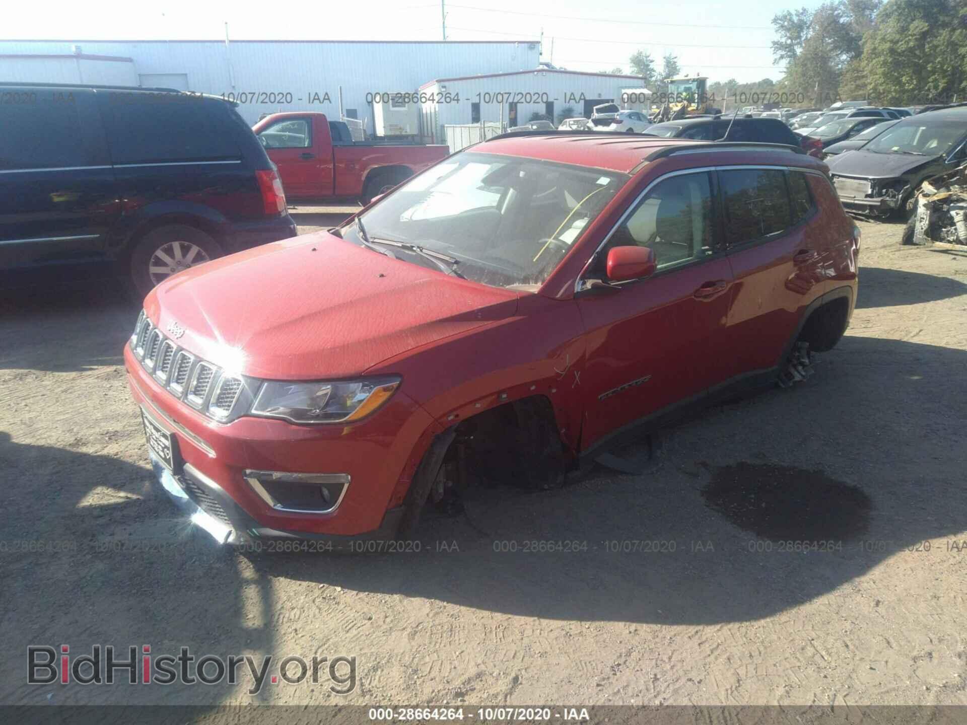 2019 JEEP COMPASS - VIN: 3C4NJDCB8KT620947 - Фото 2