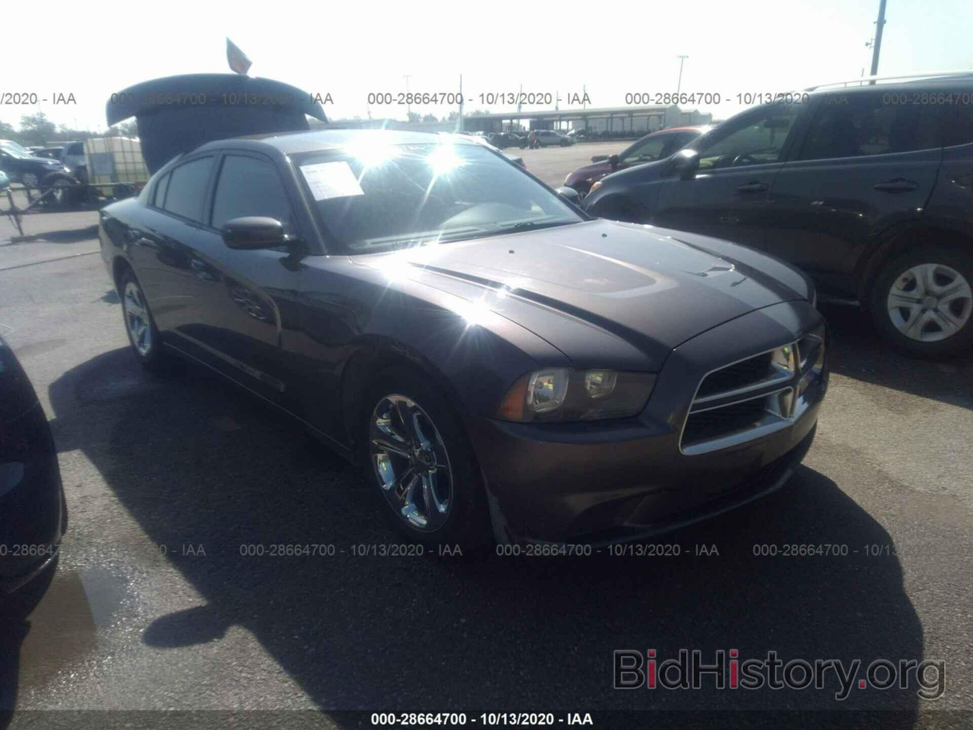 Photo 2C3CDXBG7DH681445 - DODGE CHARGER 2013